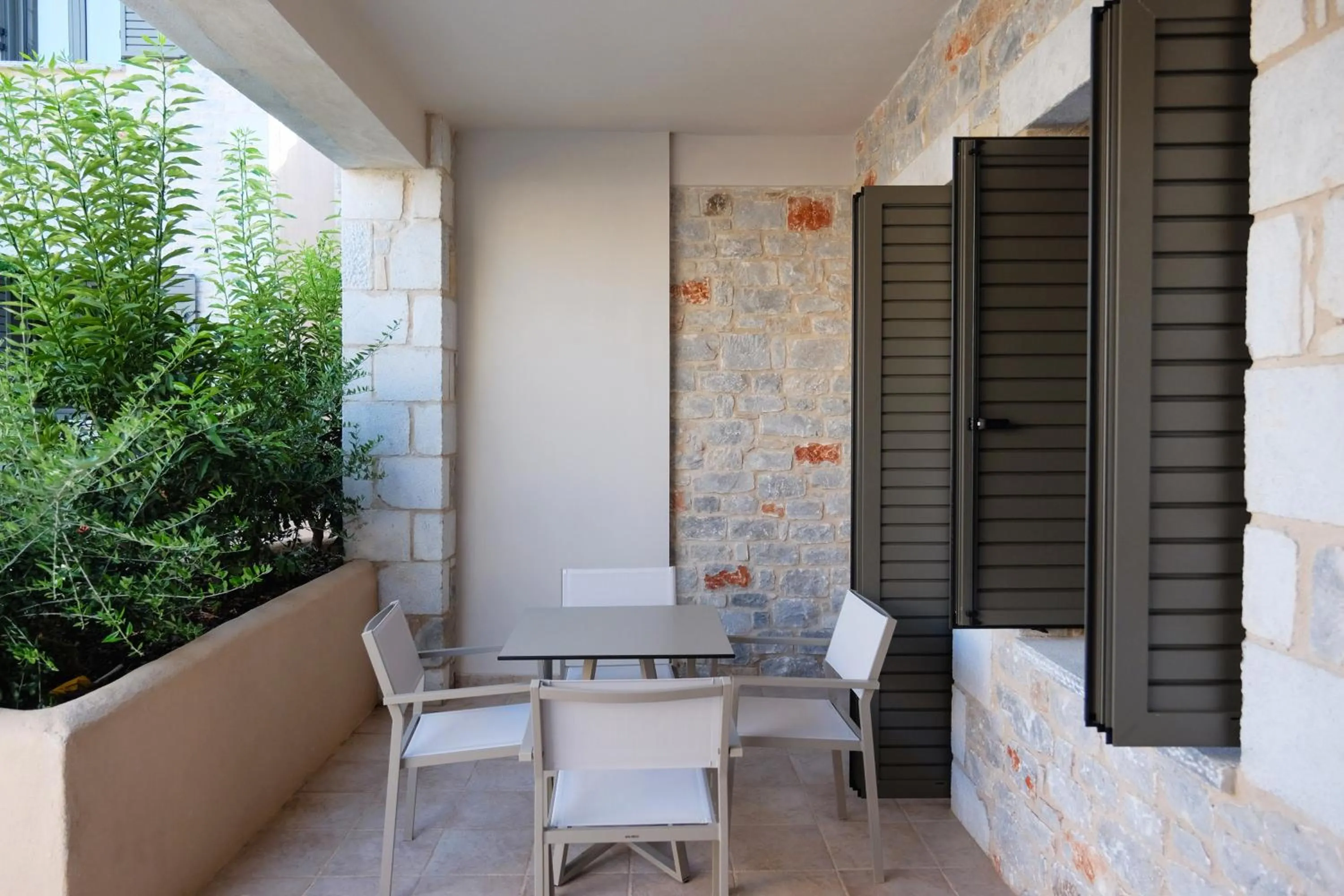 Patio in Margo Beach Hotel