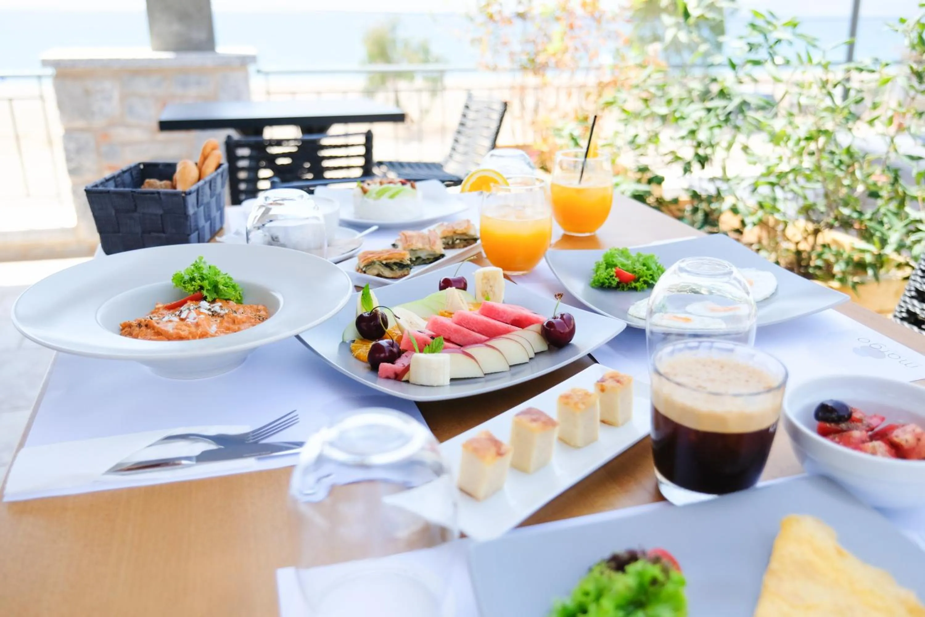 Breakfast in Margo Beach Hotel