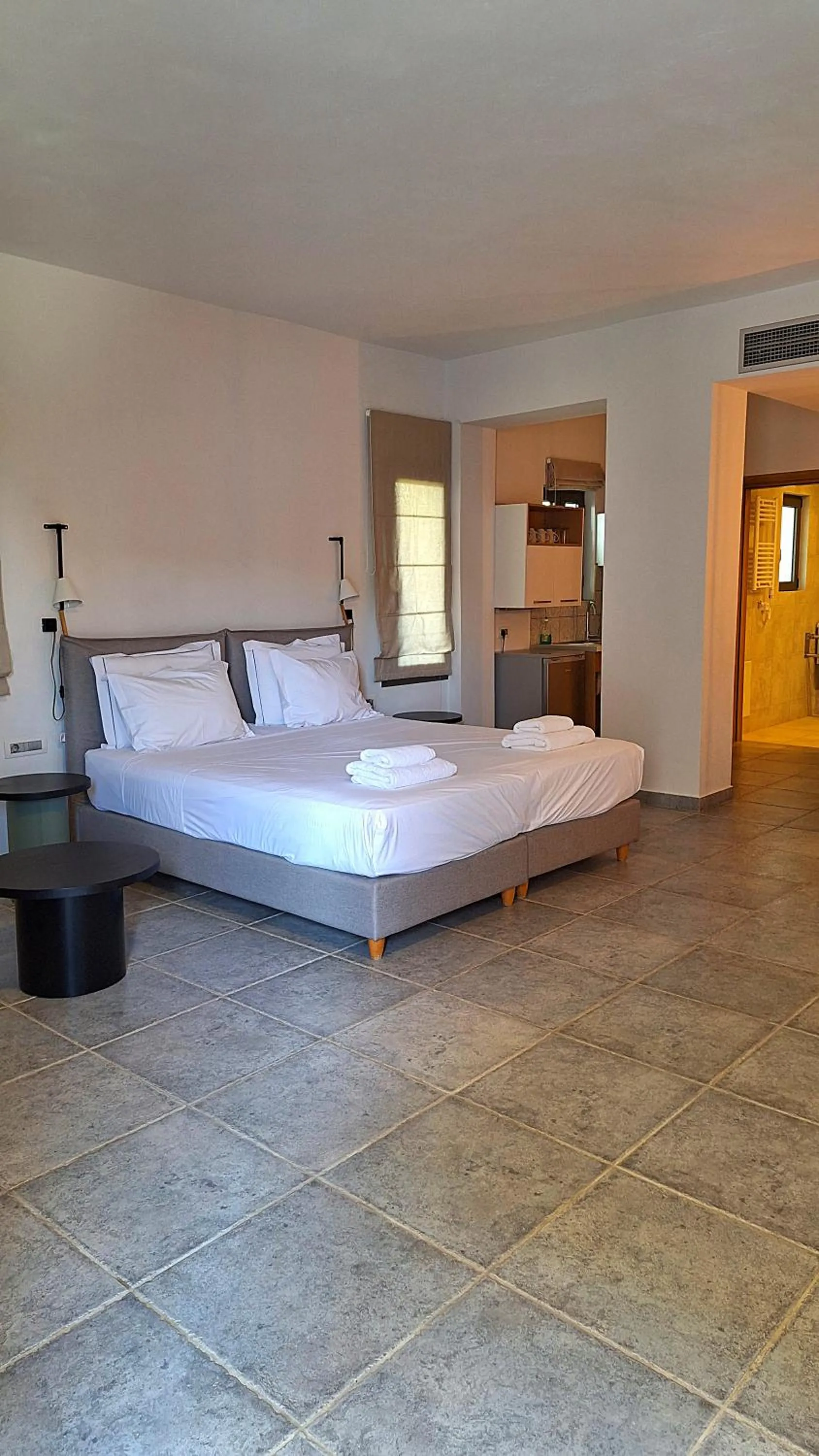 Bed in Margo Beach Hotel