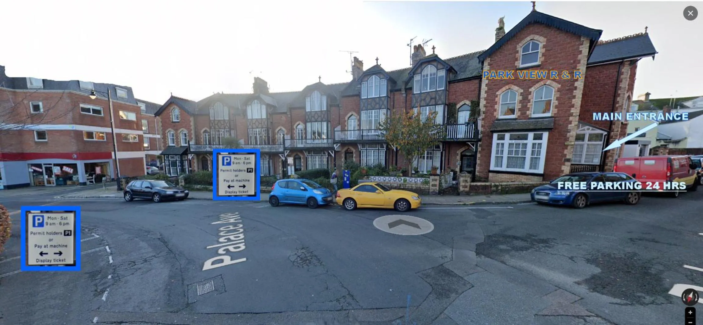 Facade/entrance in Park View R & R - Adult Only - Self-Catering - Free Parking - EV Point