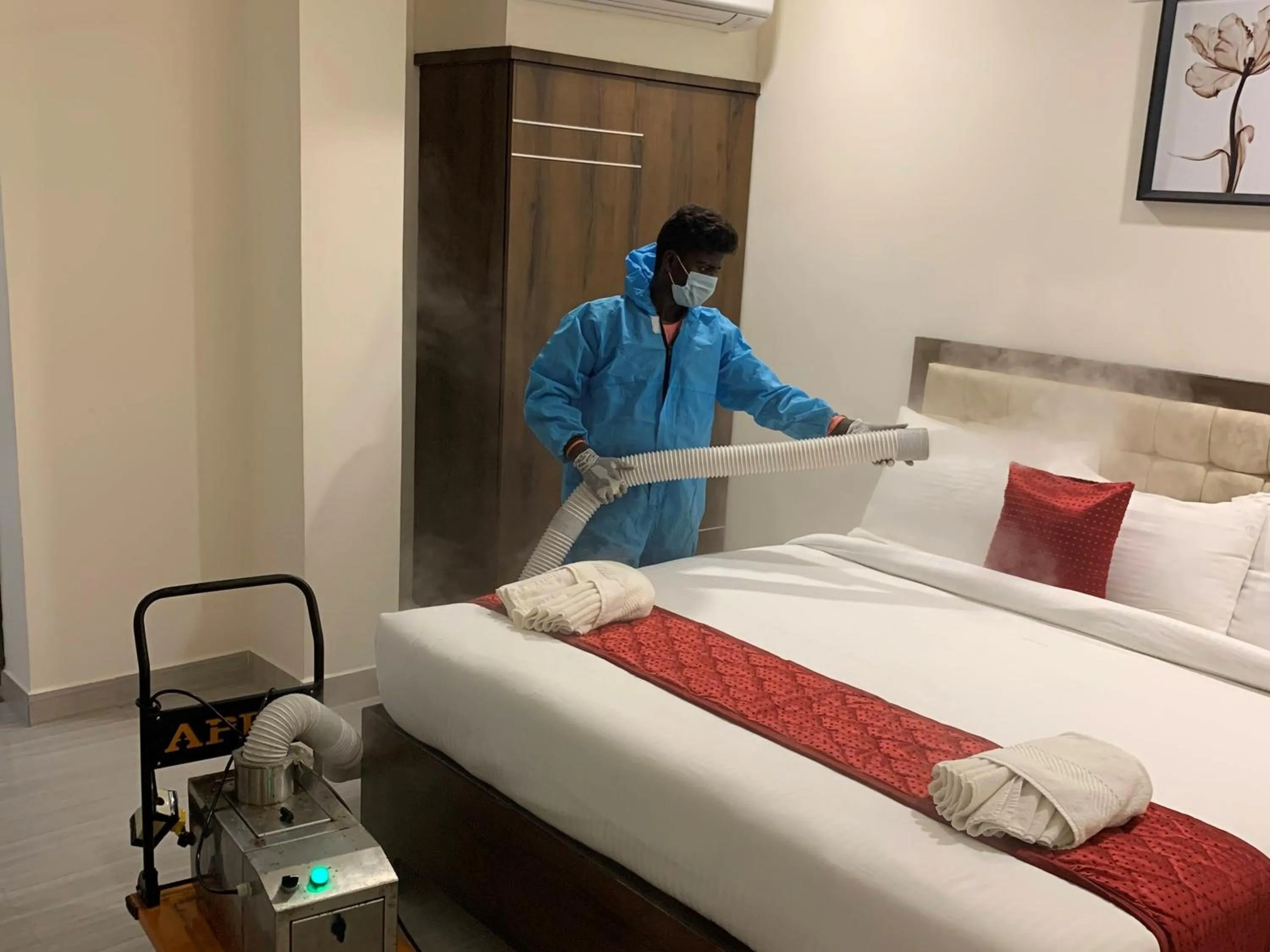 Bed in Kings Court Guest Inn