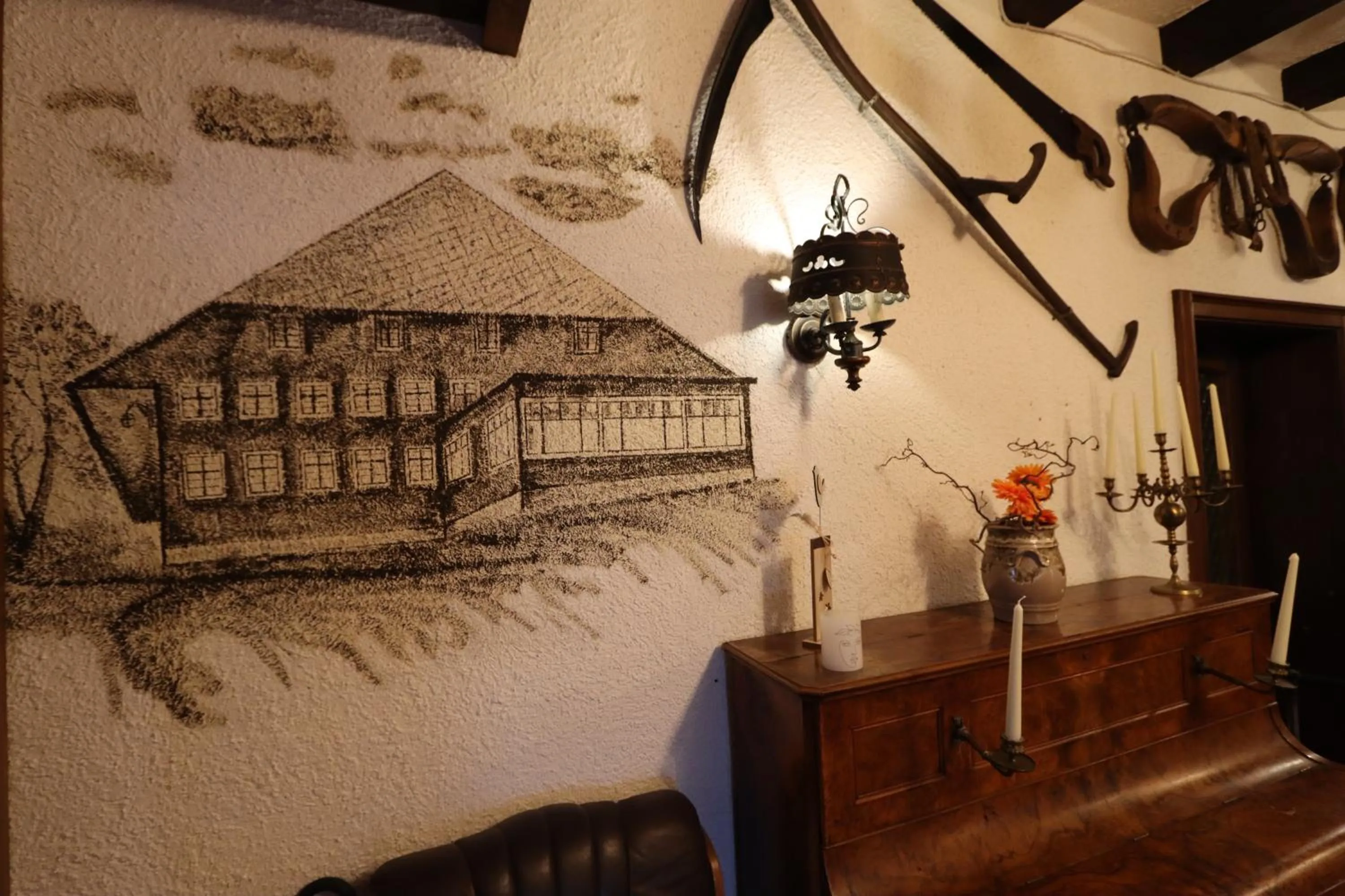 Lobby or reception in Hotel Kreuz Höhengasthof