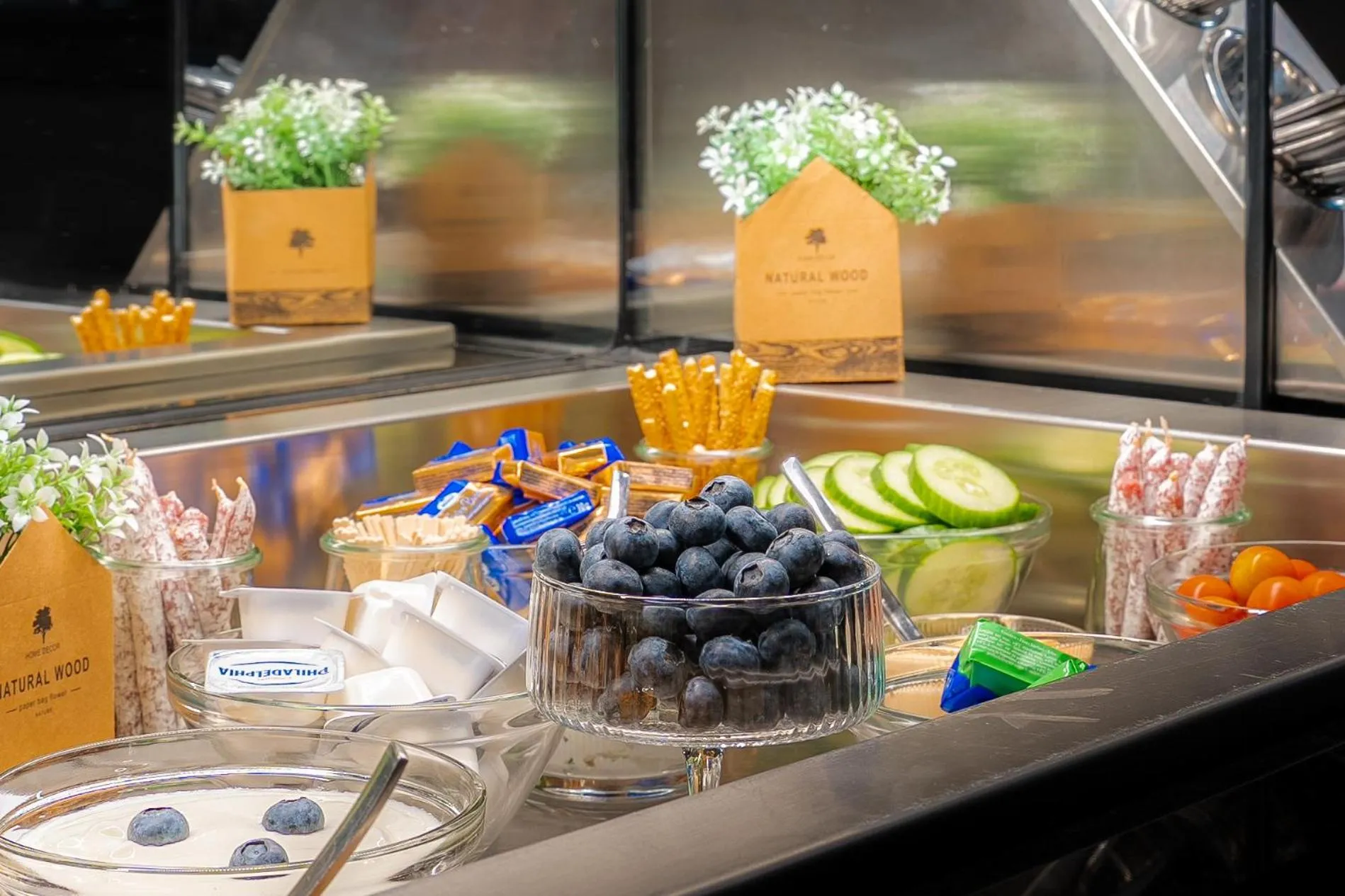 Buffet breakfast in We rooms Hotel