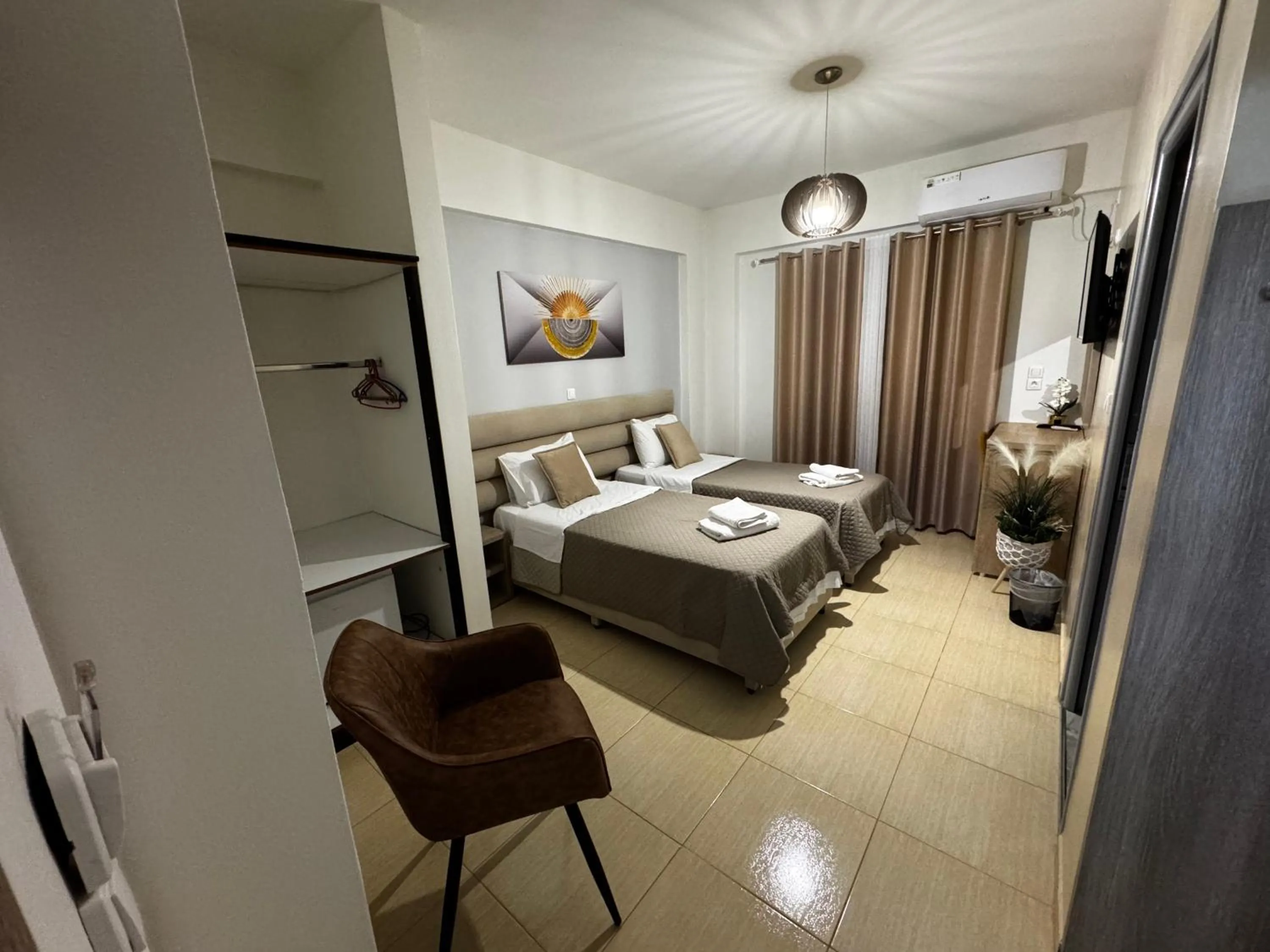 Bed in Hotel Driloni