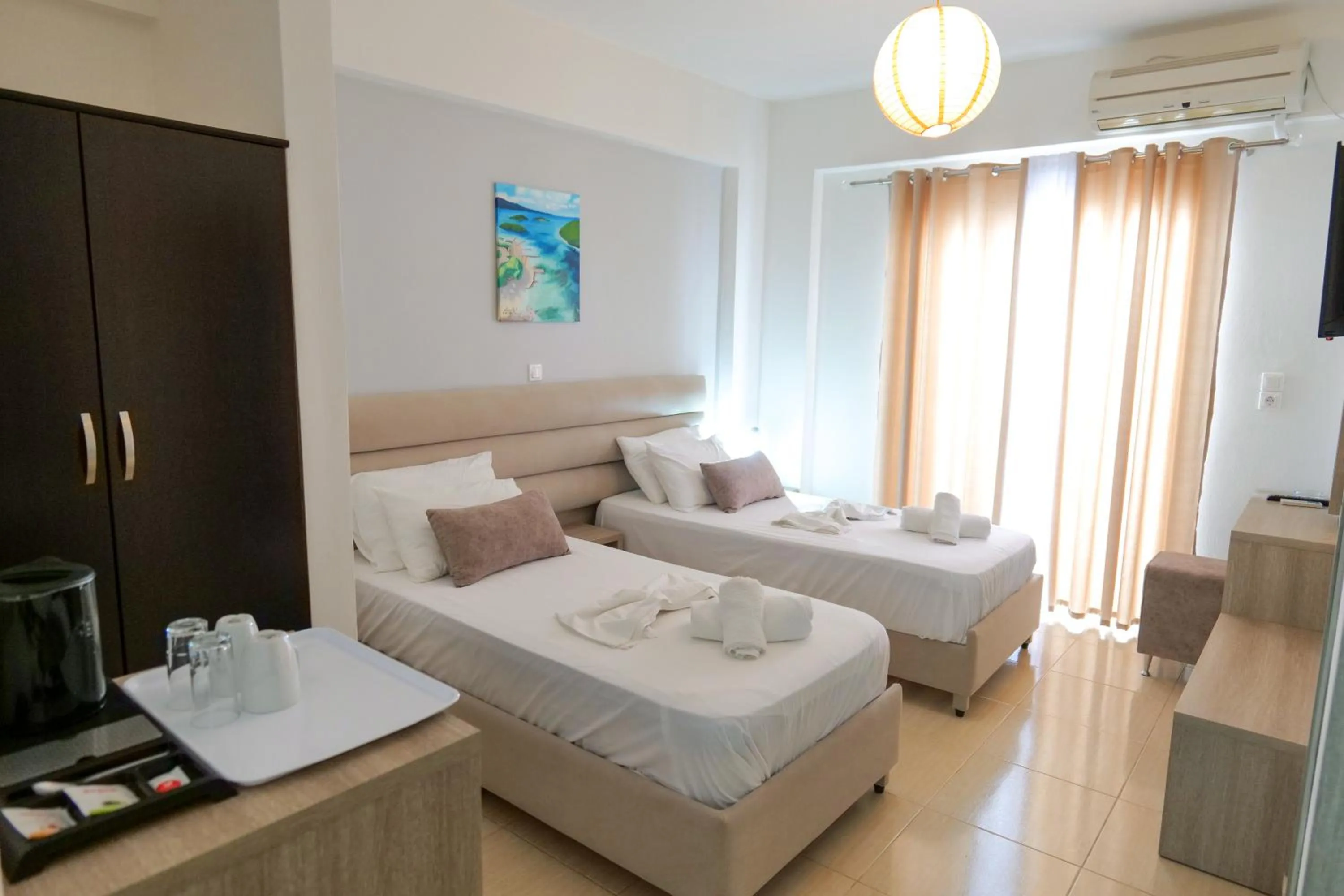 Bedroom, Bed in Hotel Driloni