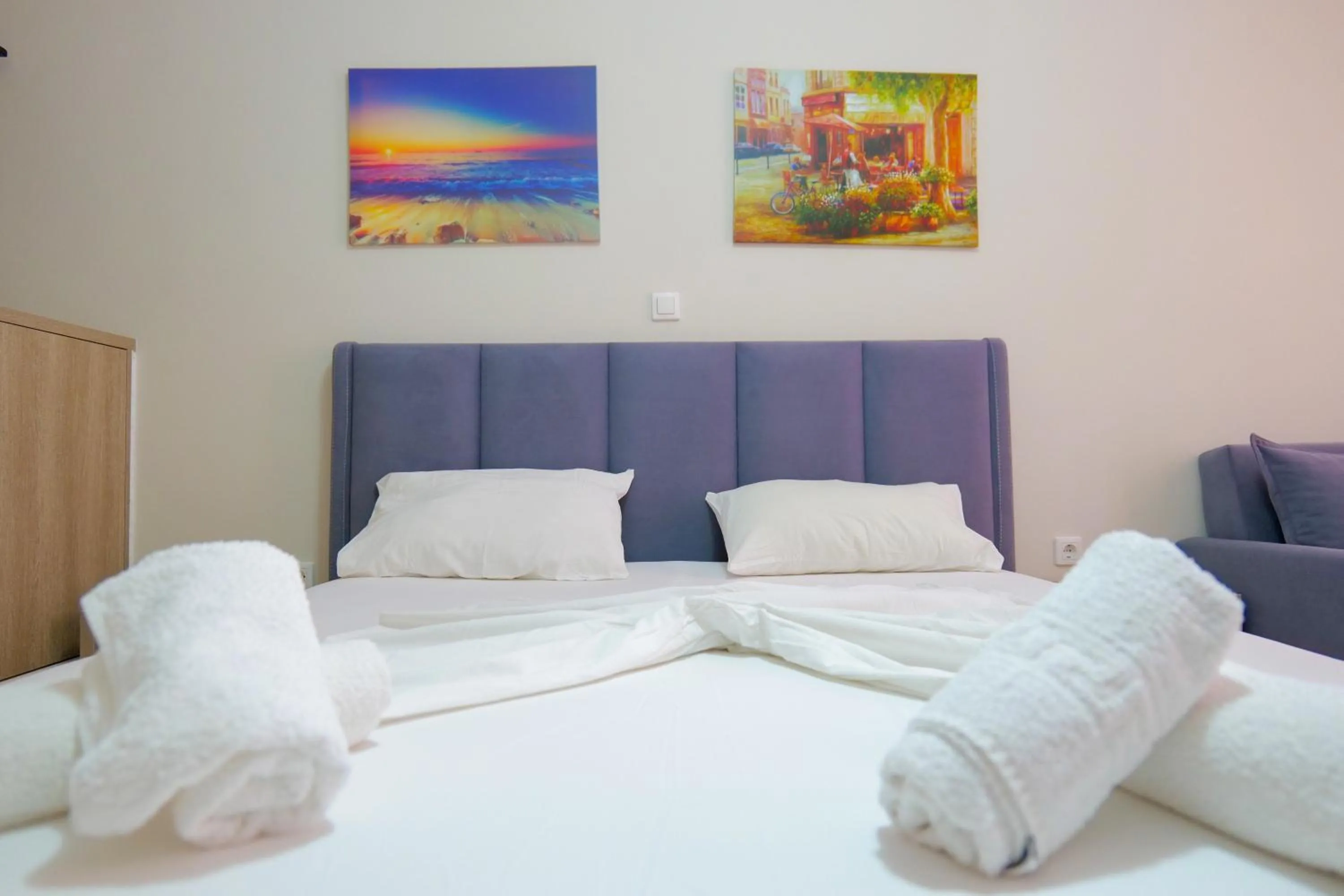 Bedroom, Bed in Hotel Driloni