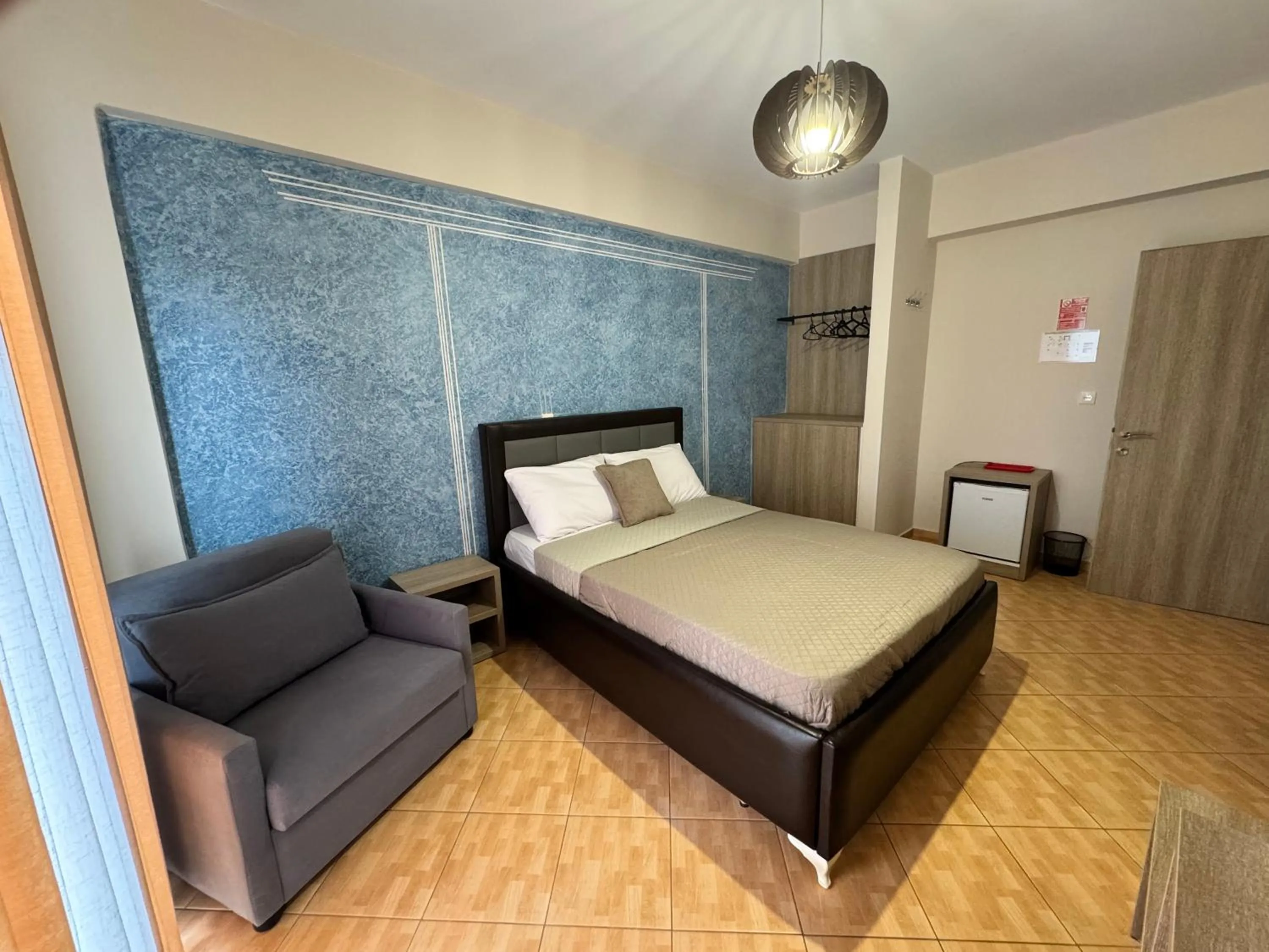 Bed in Hotel Driloni