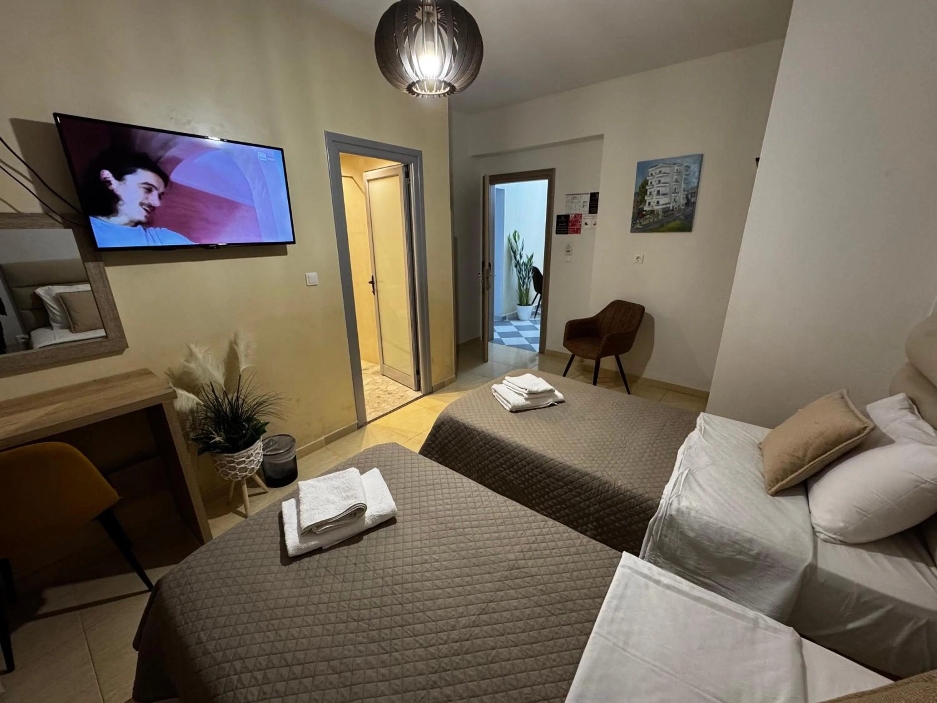 Bed in Hotel Driloni