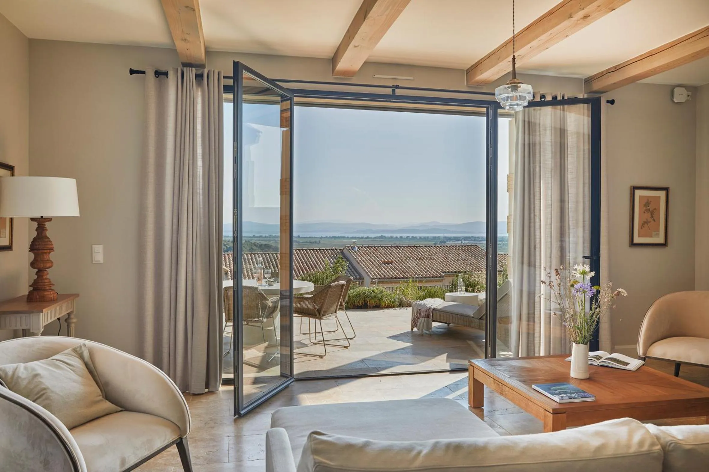 View (from property/room) in Château Capitoul