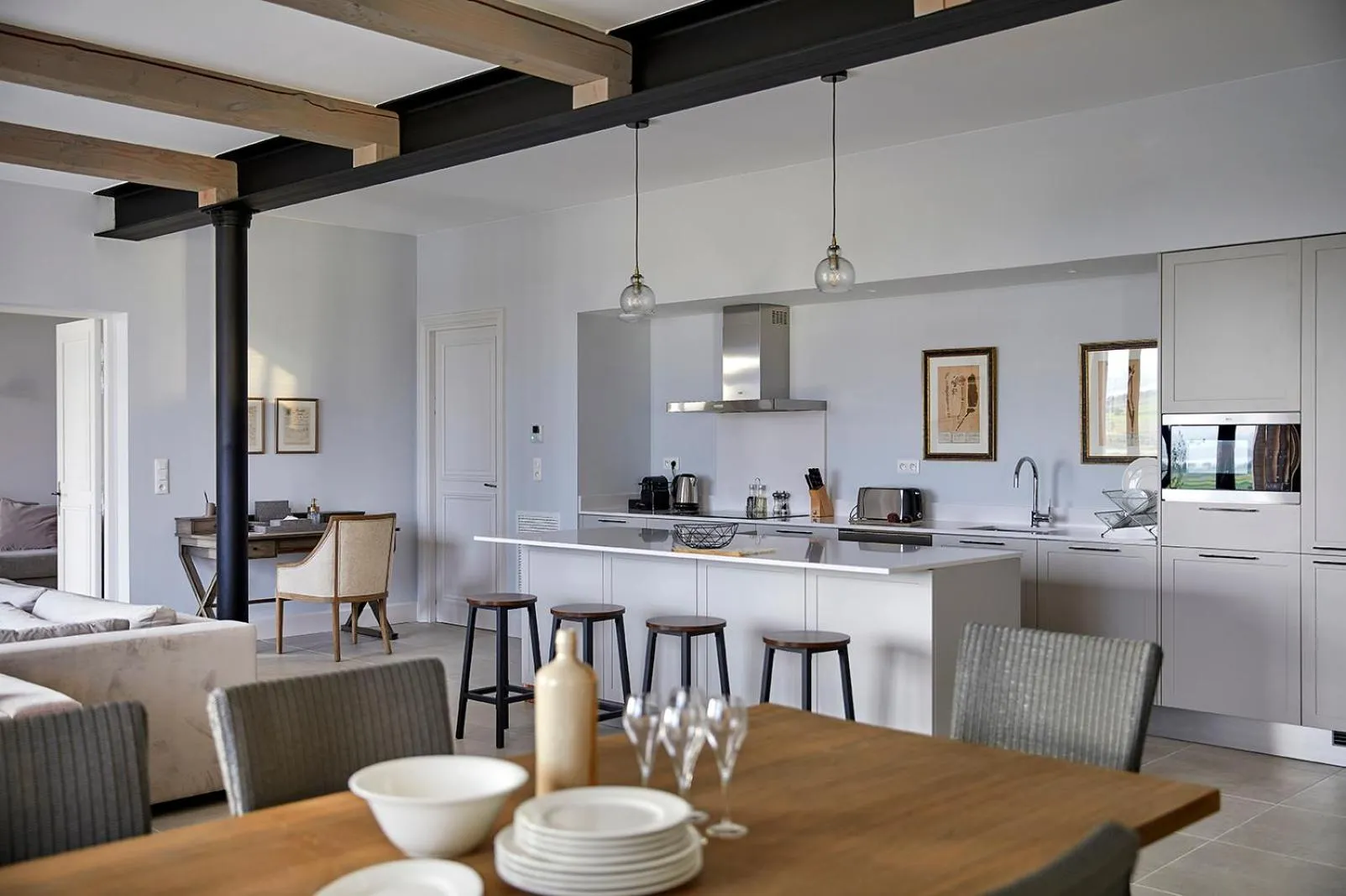 kitchen in Château Capitoul