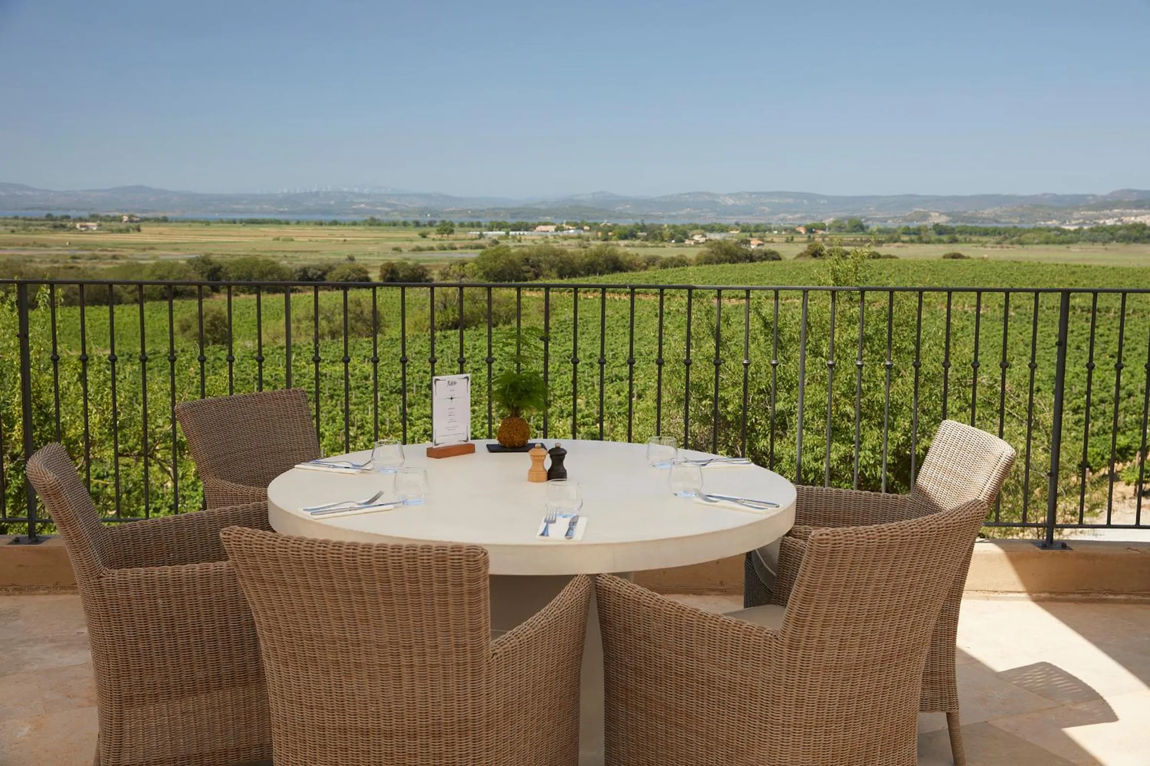Balcony/Terrace in Château Capitoul