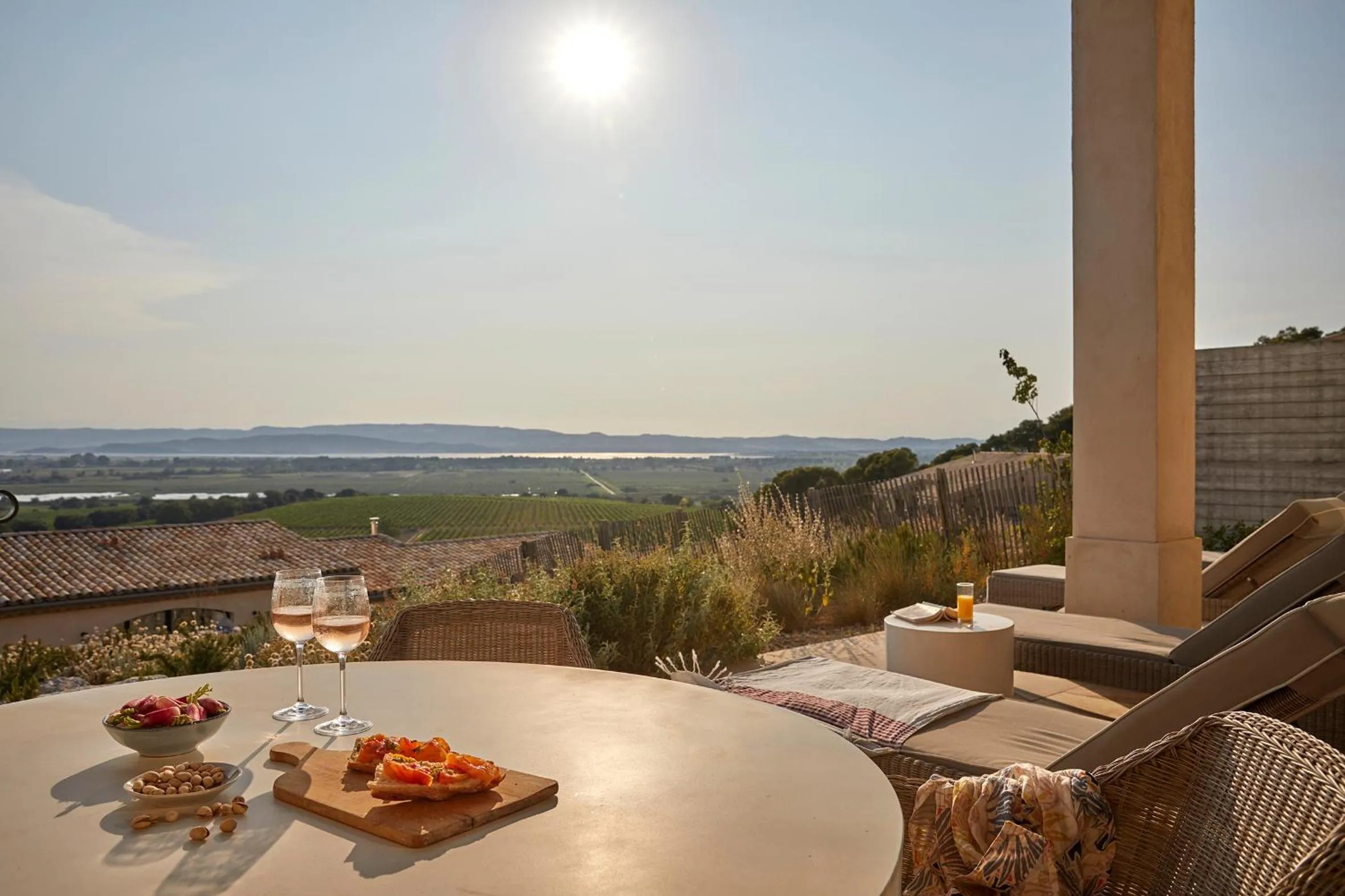 Patio in Château Capitoul