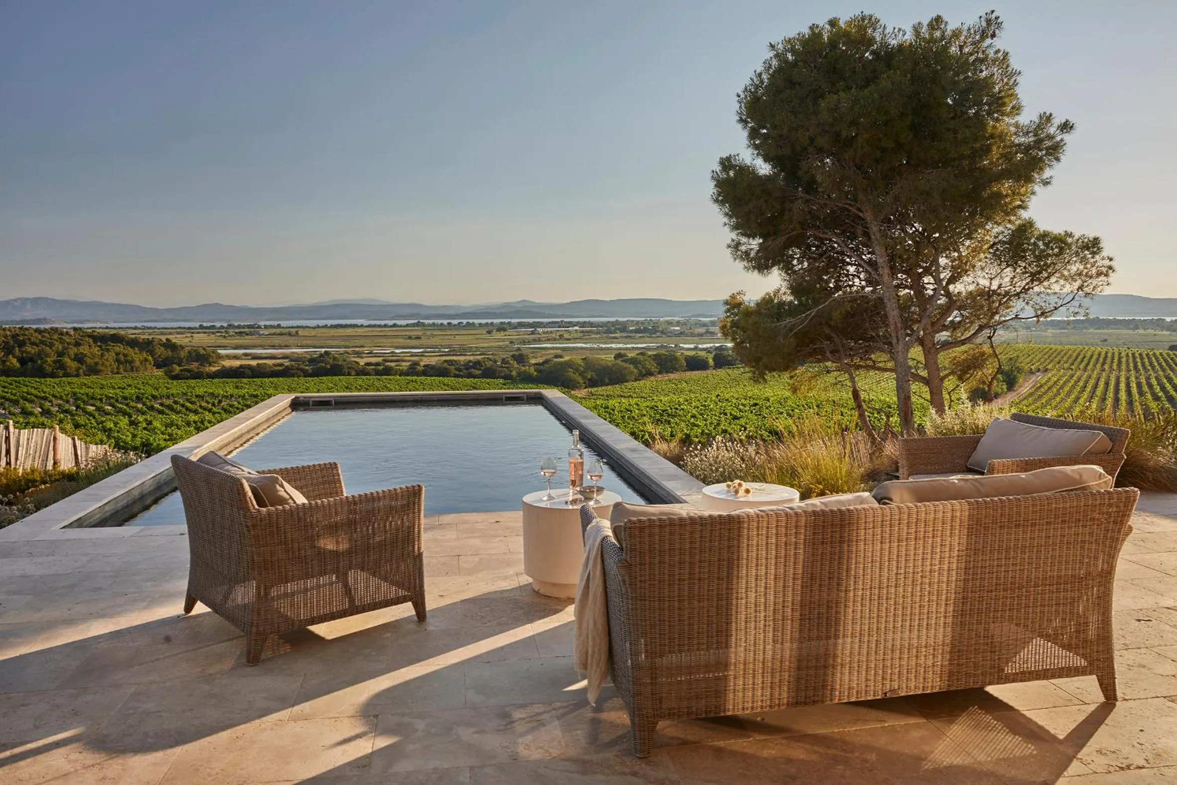 Patio in Château Capitoul