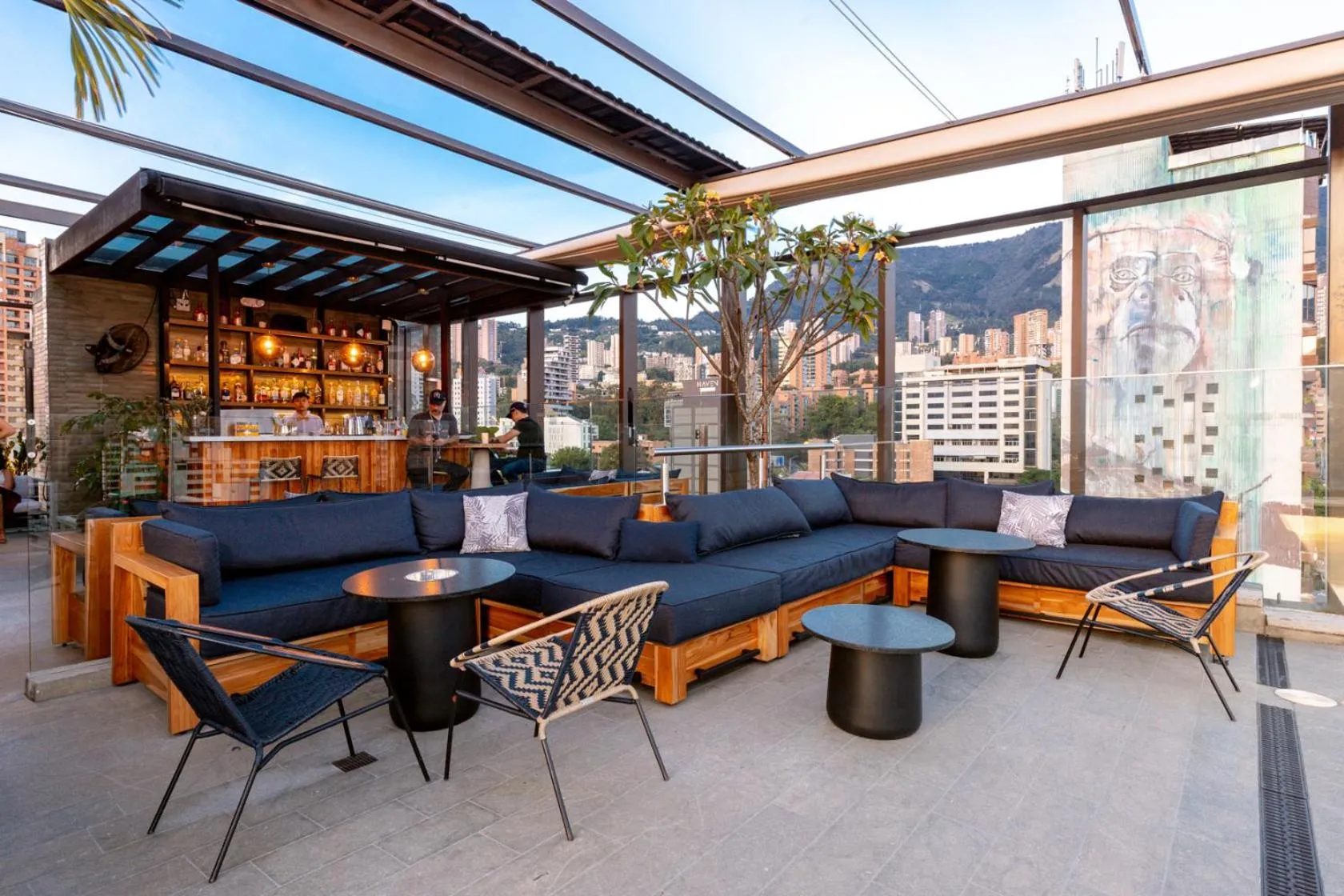 Lounge or bar in Hotel Marquee Medellín