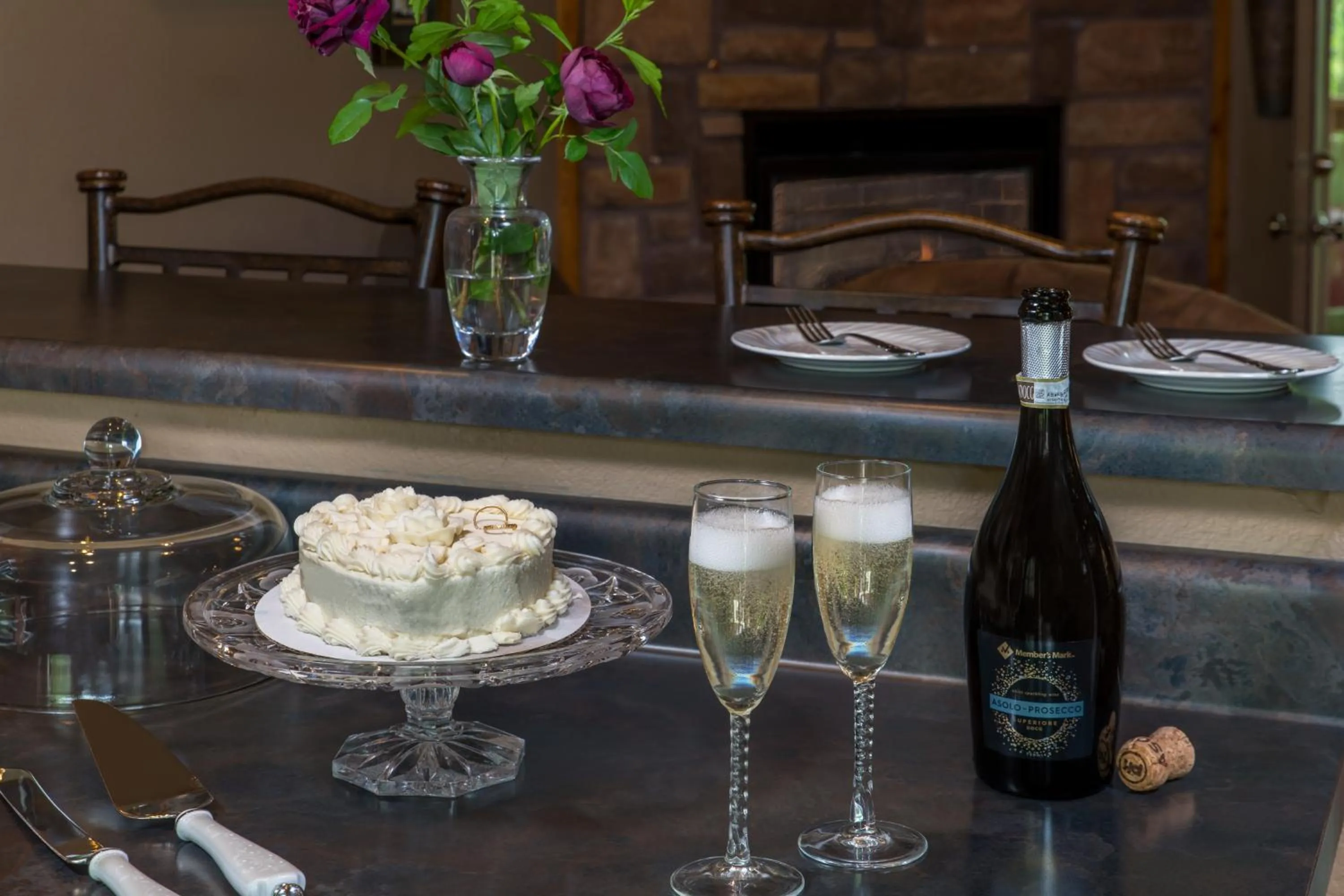 Food and drinks in Eureka Sunset Cabins