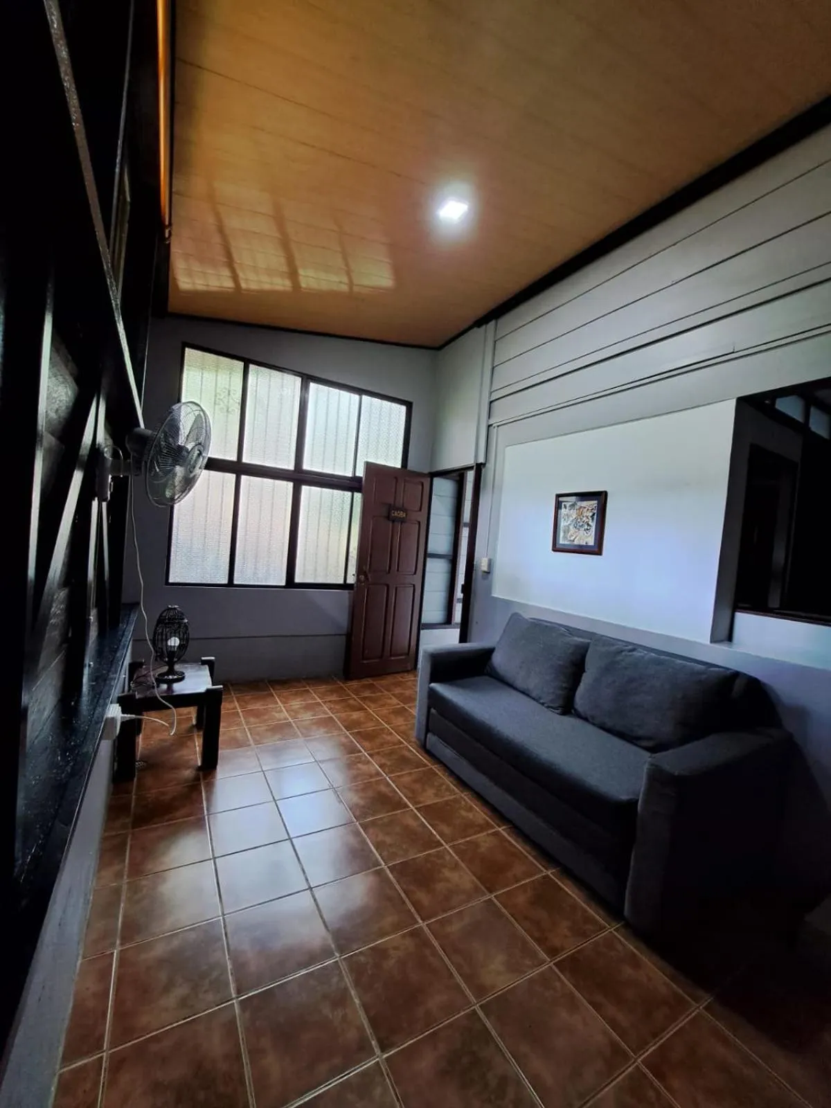 Living room in Ávita Lodge