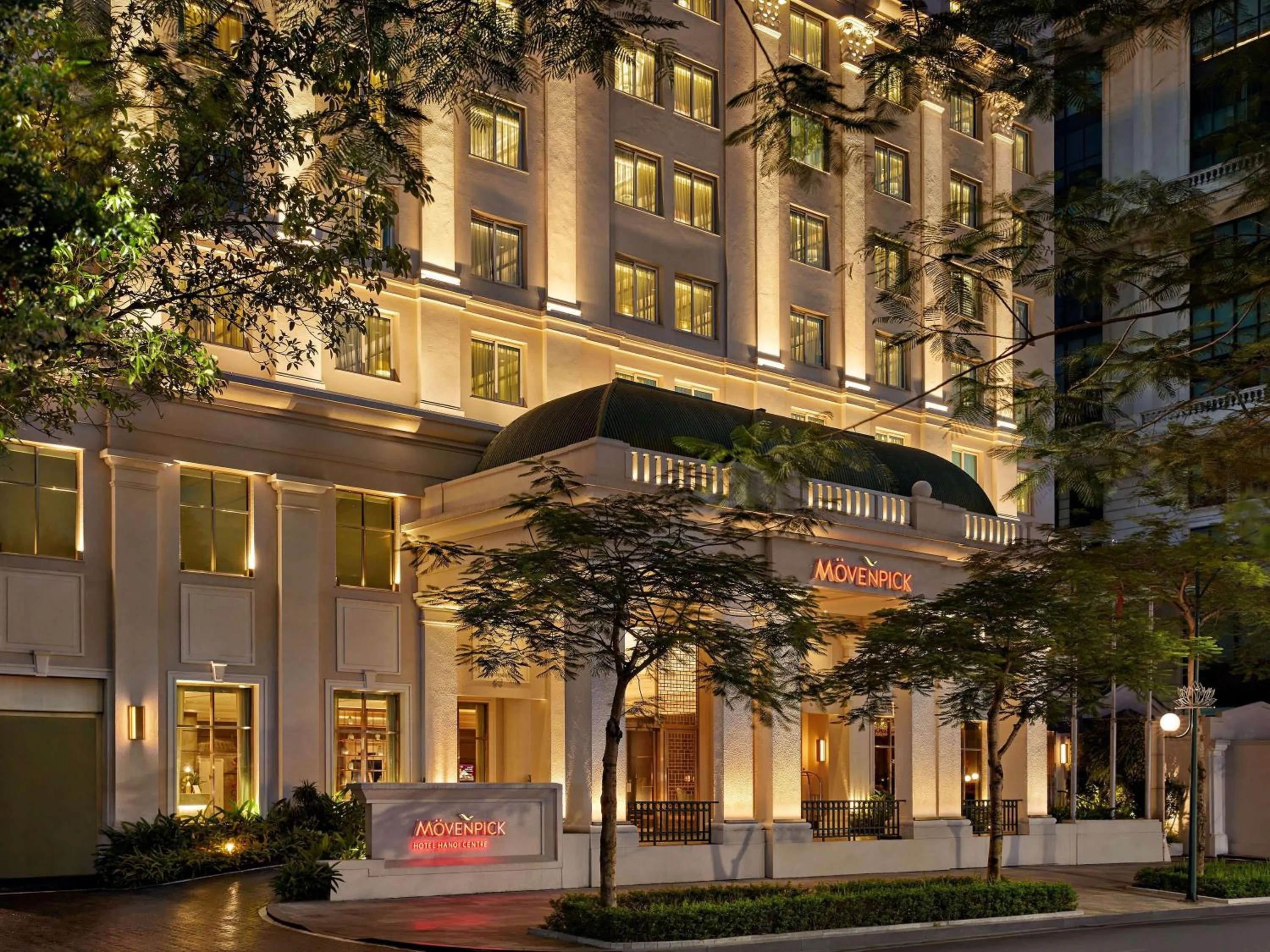 Property building in Mövenpick Hotel Hanoi Centre