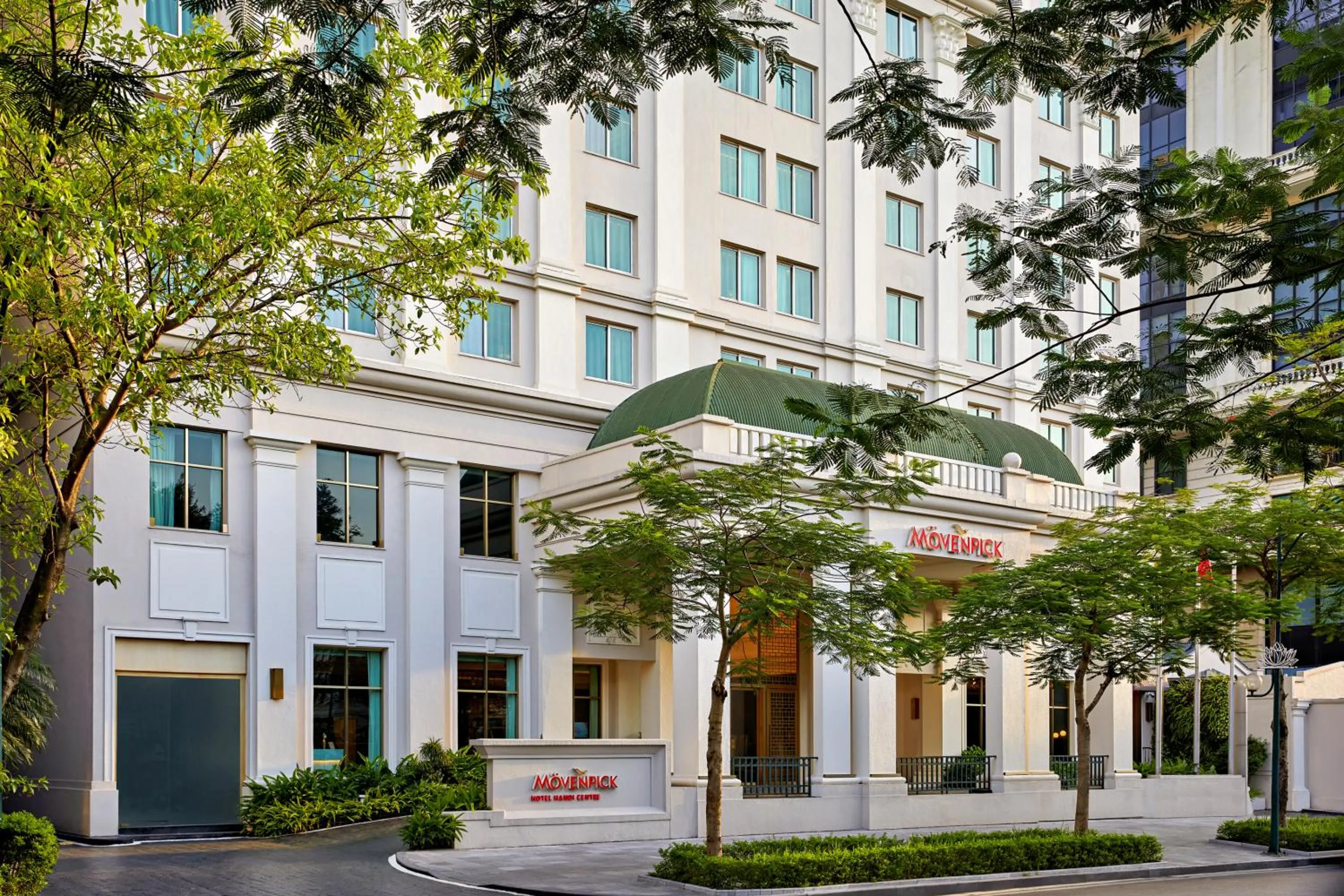 Property building in Mövenpick Hotel Hanoi Centre
