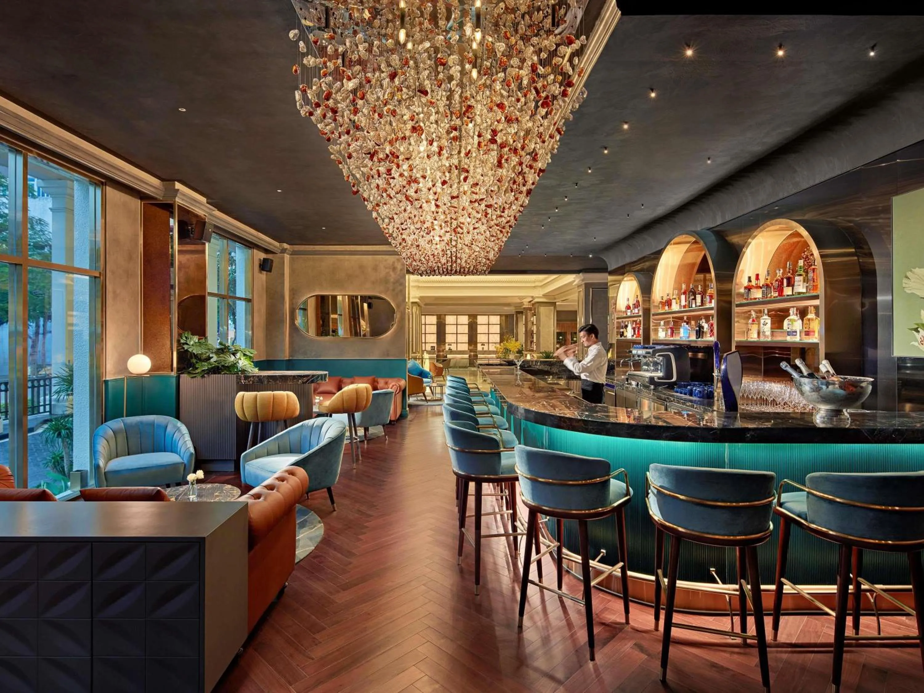 Lounge or bar in Mövenpick Hotel Hanoi Centre