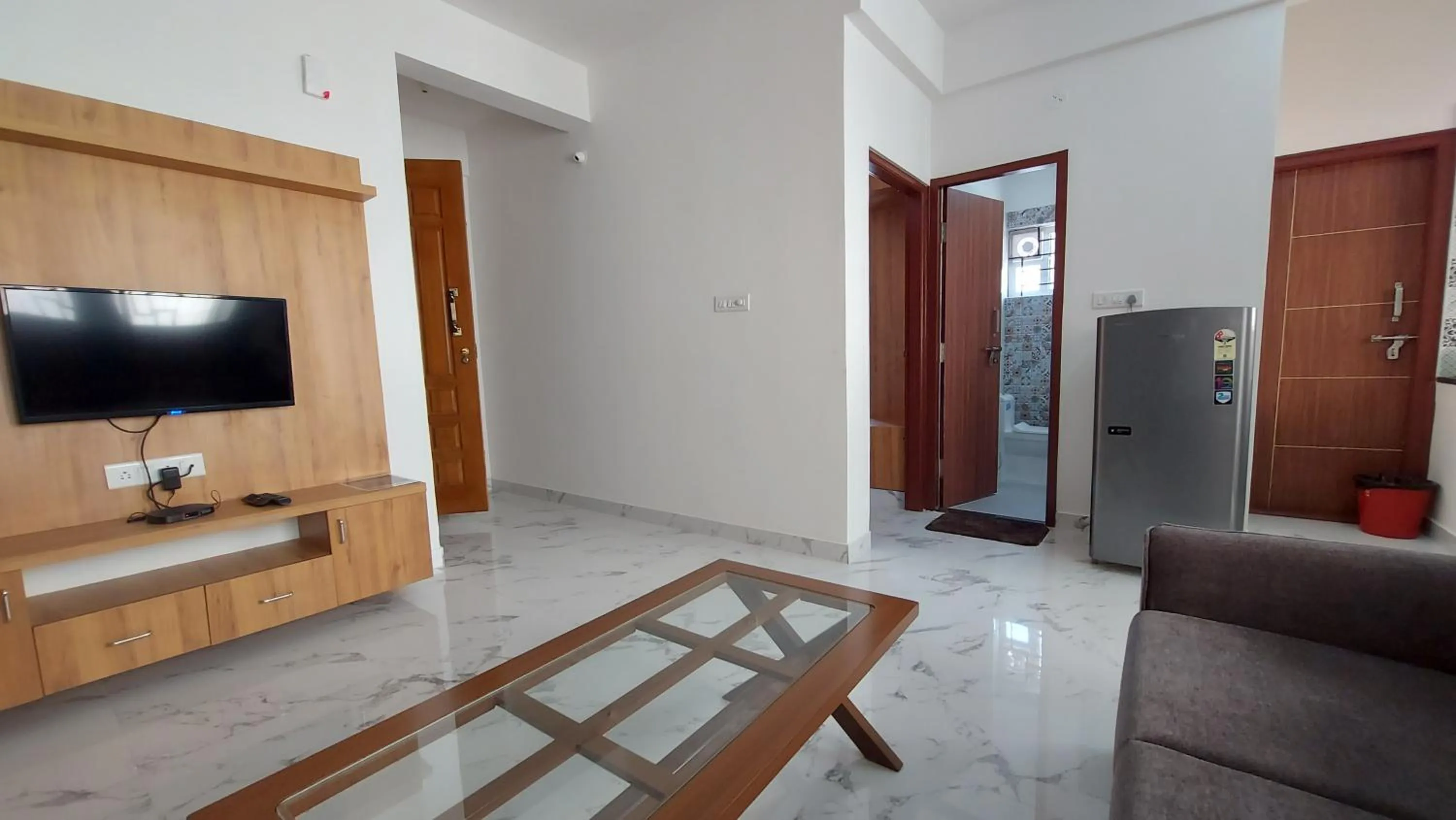 TV and multimedia in Tranquil Serviced Apartments - HSR Layout