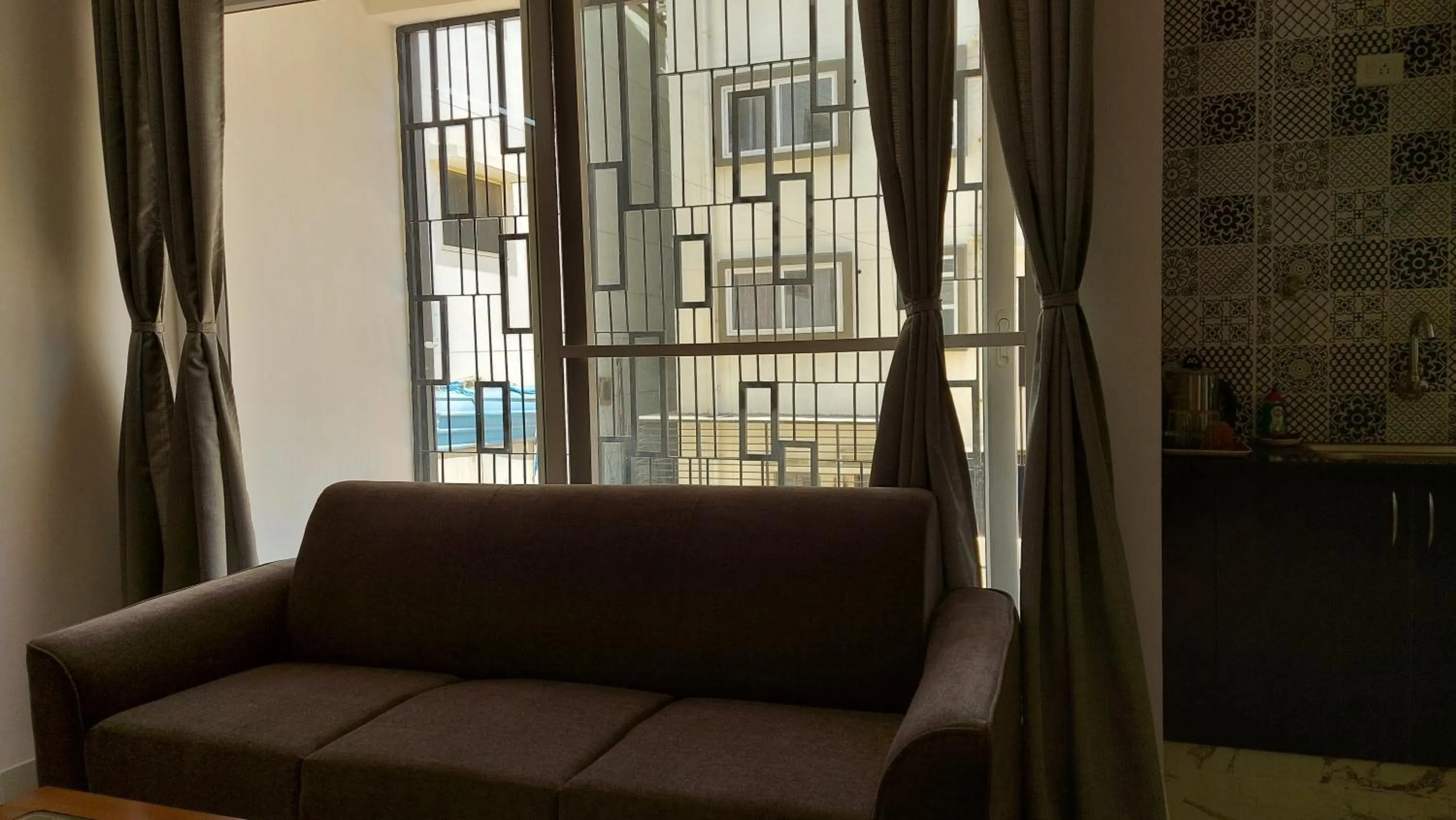 Balcony/Terrace in Tranquil Serviced Apartments - HSR Layout