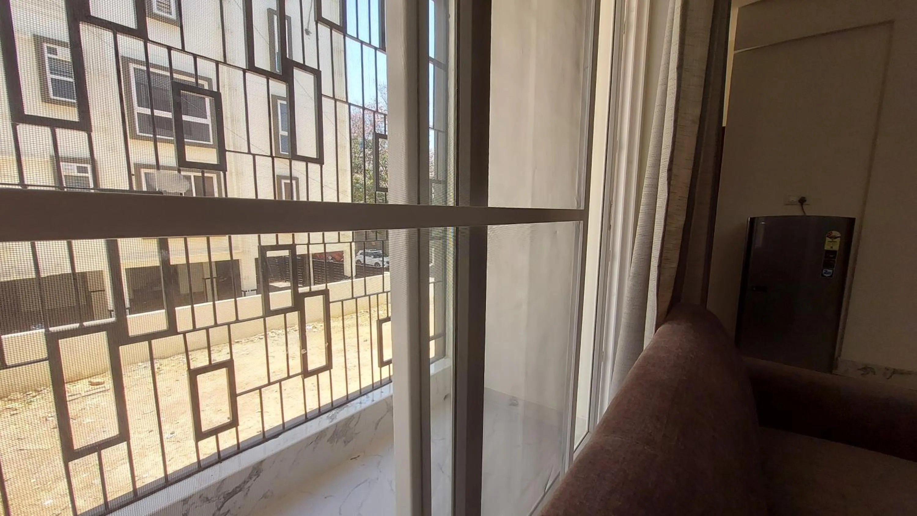 Quiet street view in Tranquil Serviced Apartments - HSR Layout