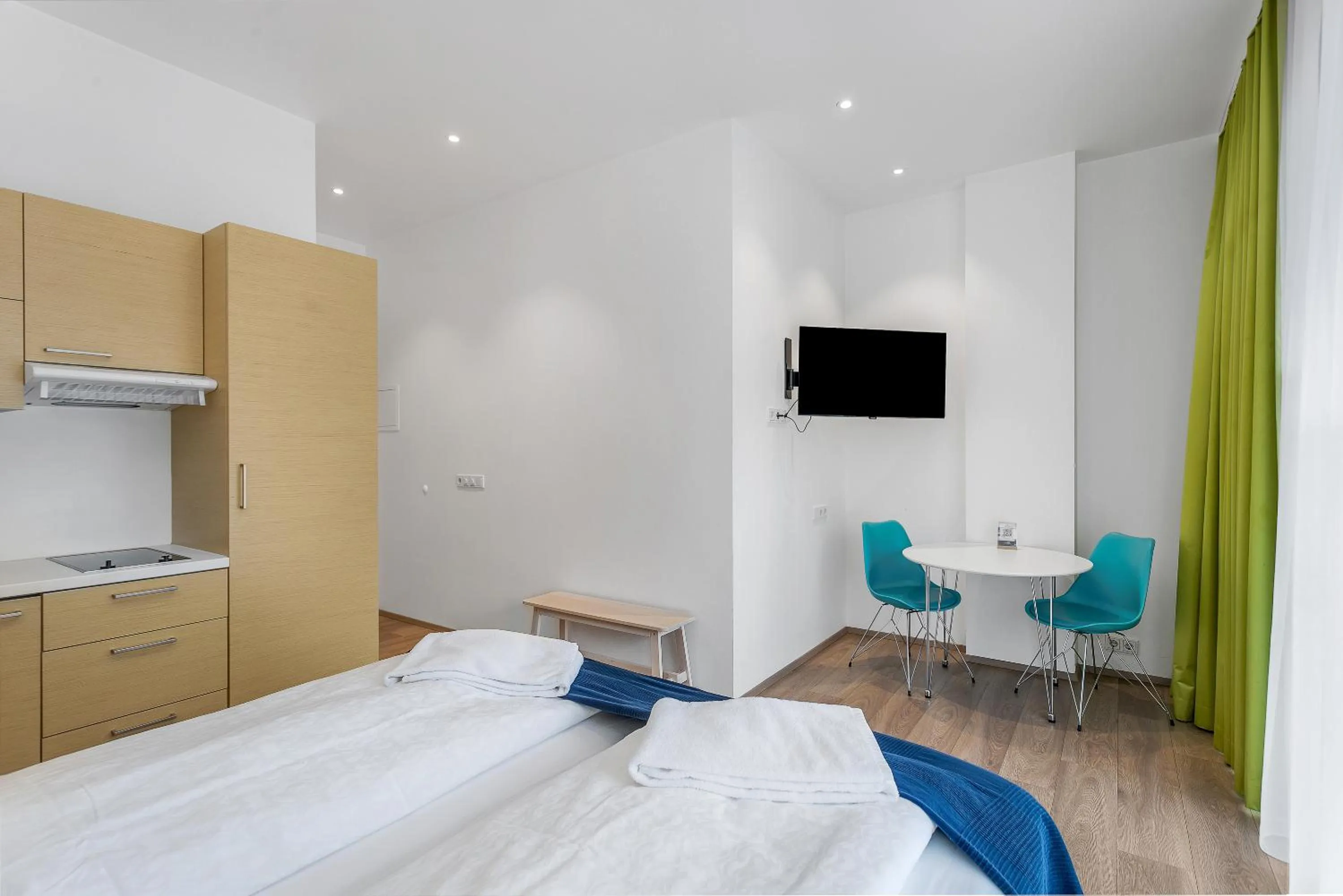 Bed in Iceland Comfort Apartments by Heimaleiga