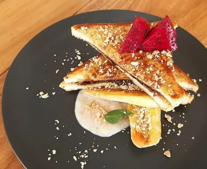 Food in Akasha Beach Club