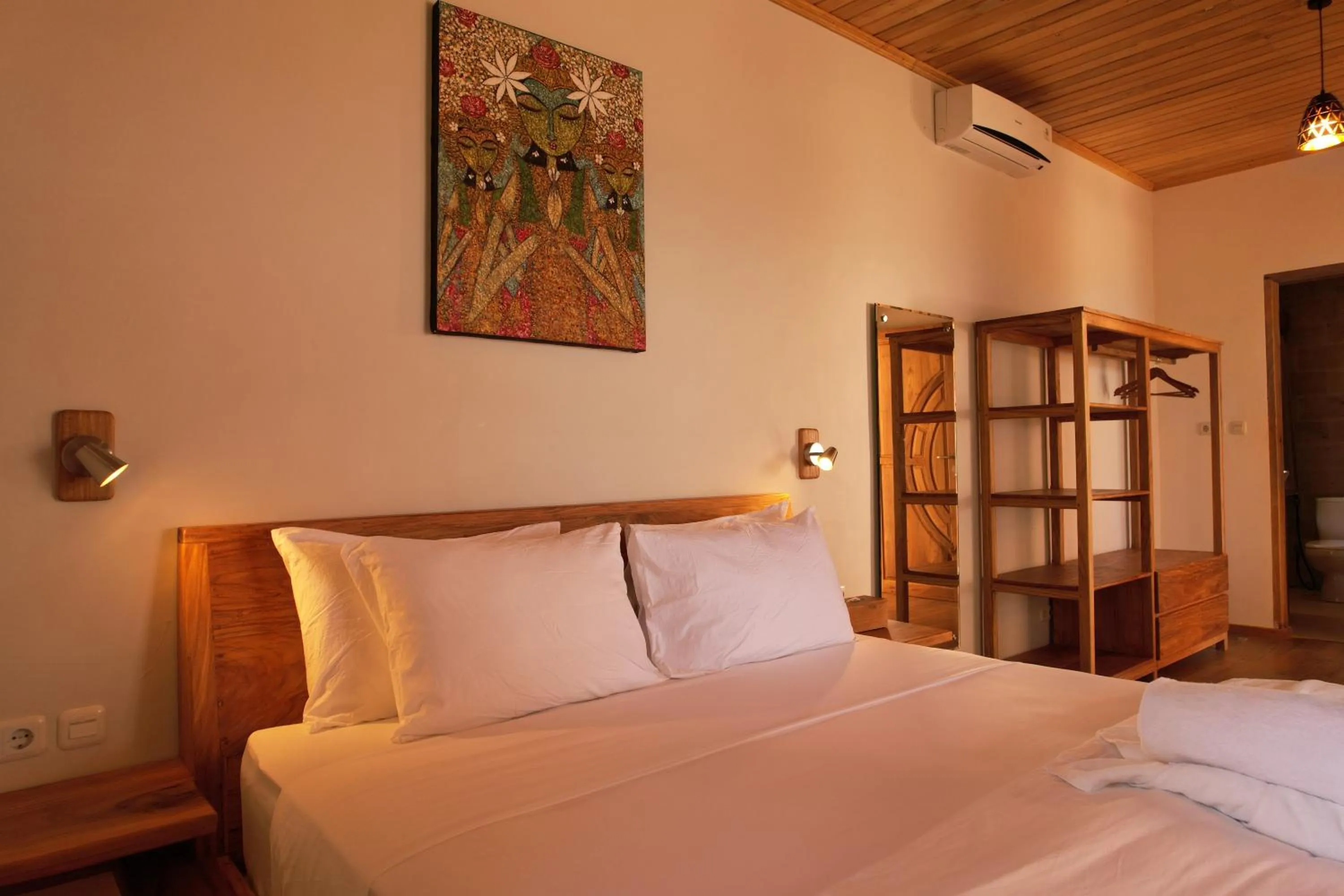 Bedroom, Bed in Akasha Beach Club