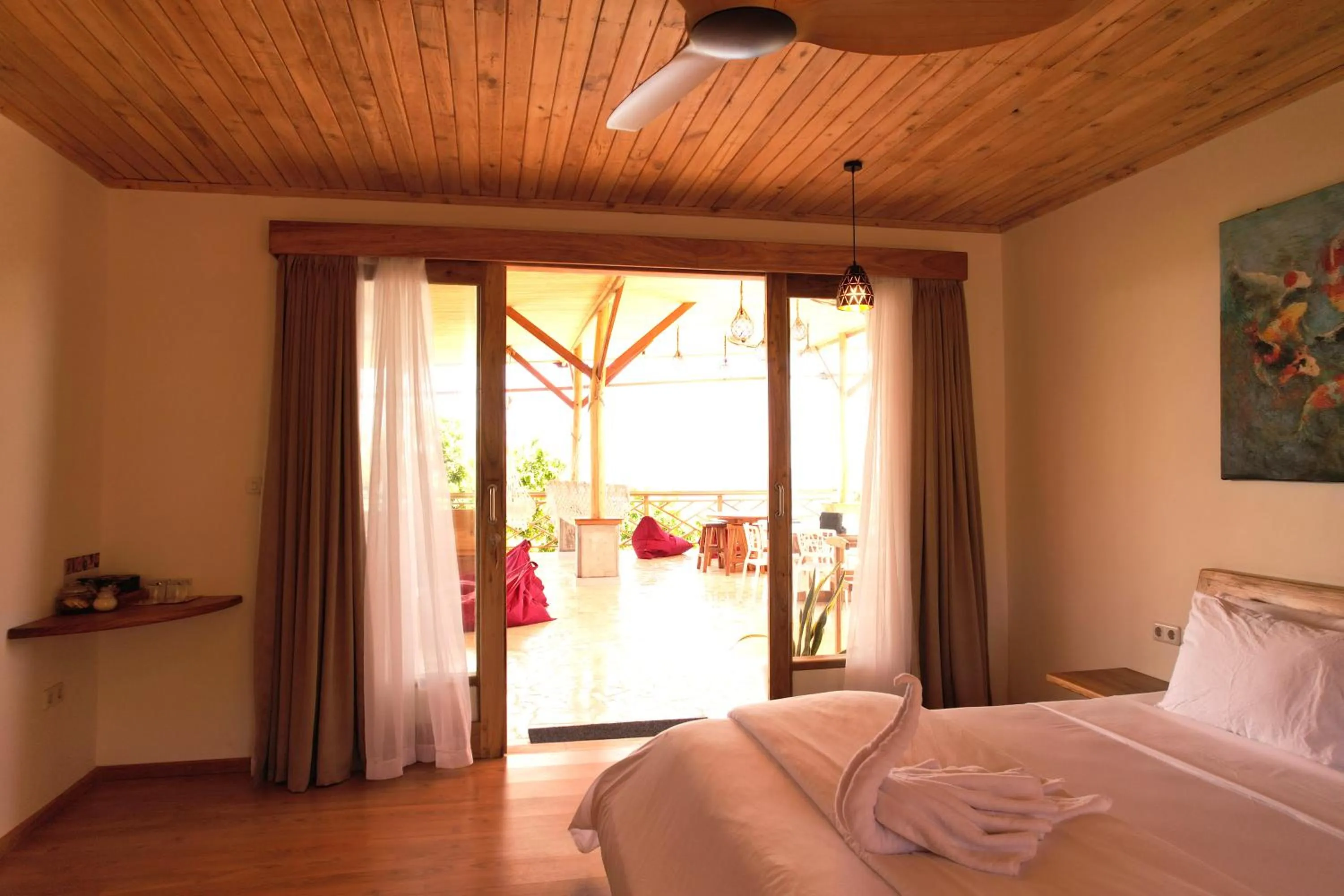 Bedroom, Bed in Akasha Beach Club