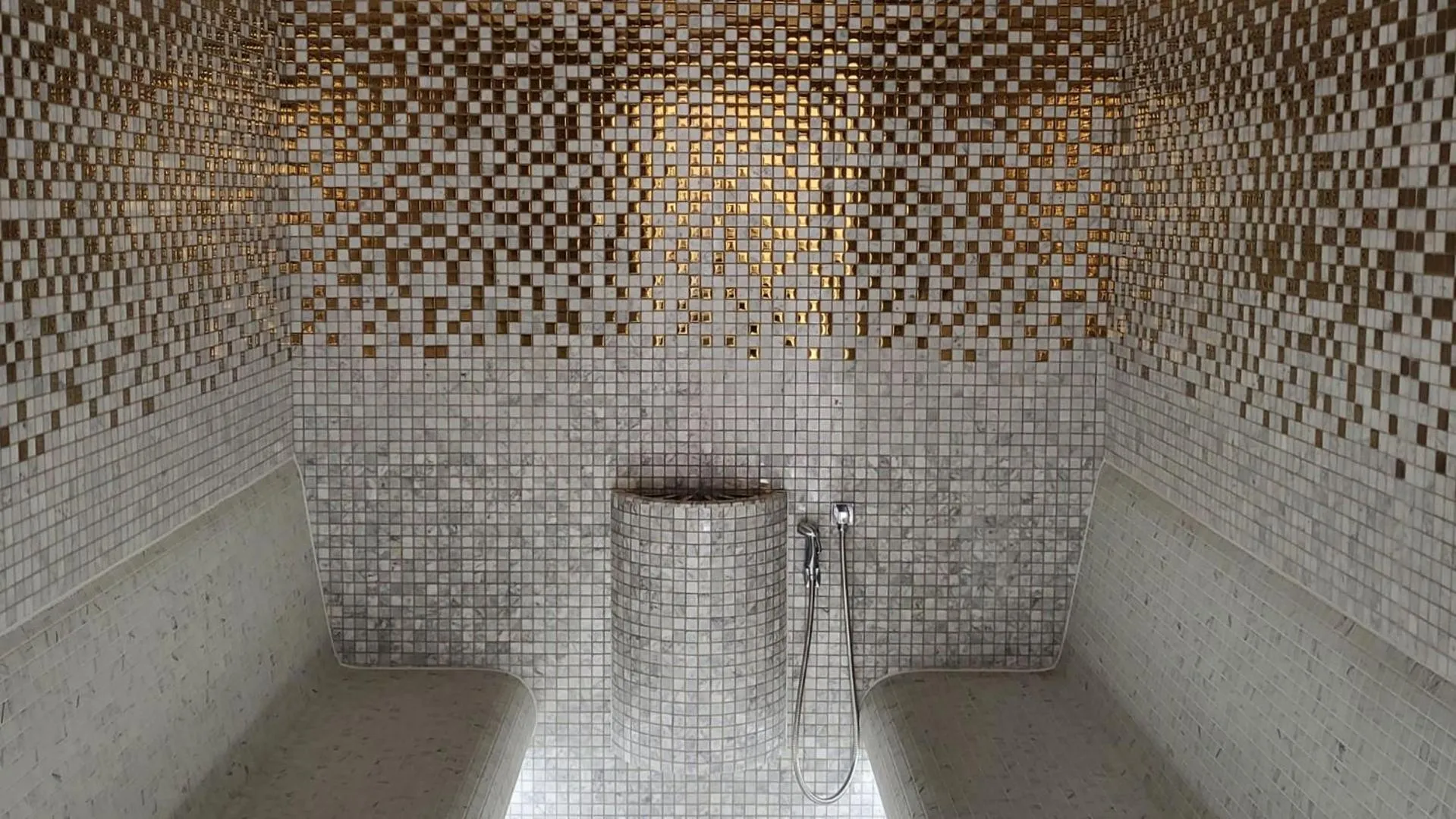 Steam room in Hotel Pavco