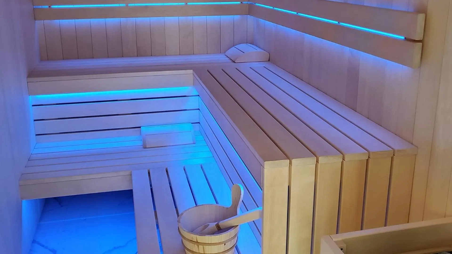 Sauna in Hotel Pavco