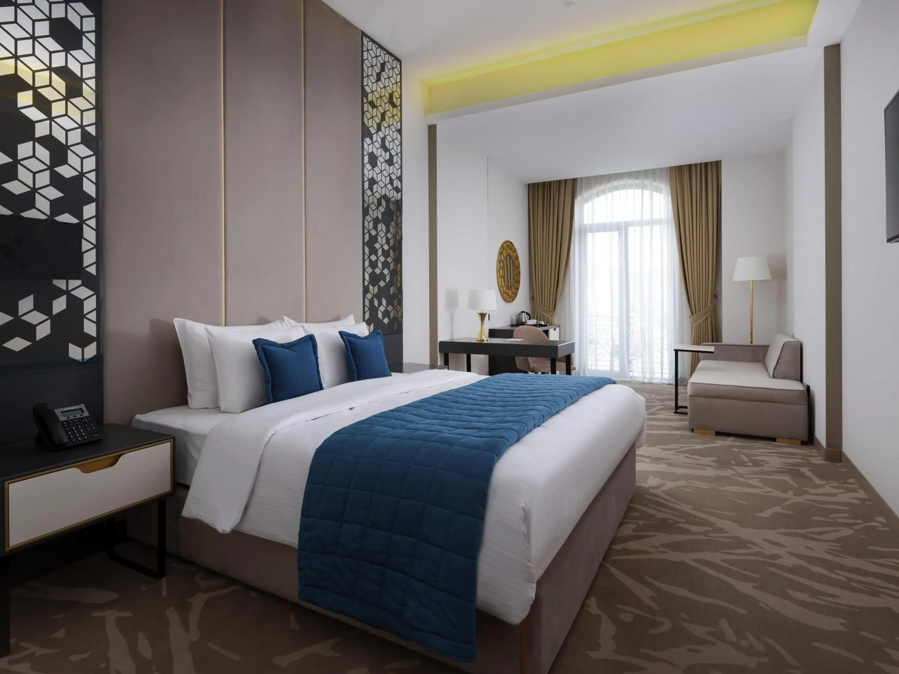 Bedroom, Bed in Mercure Tashkent South