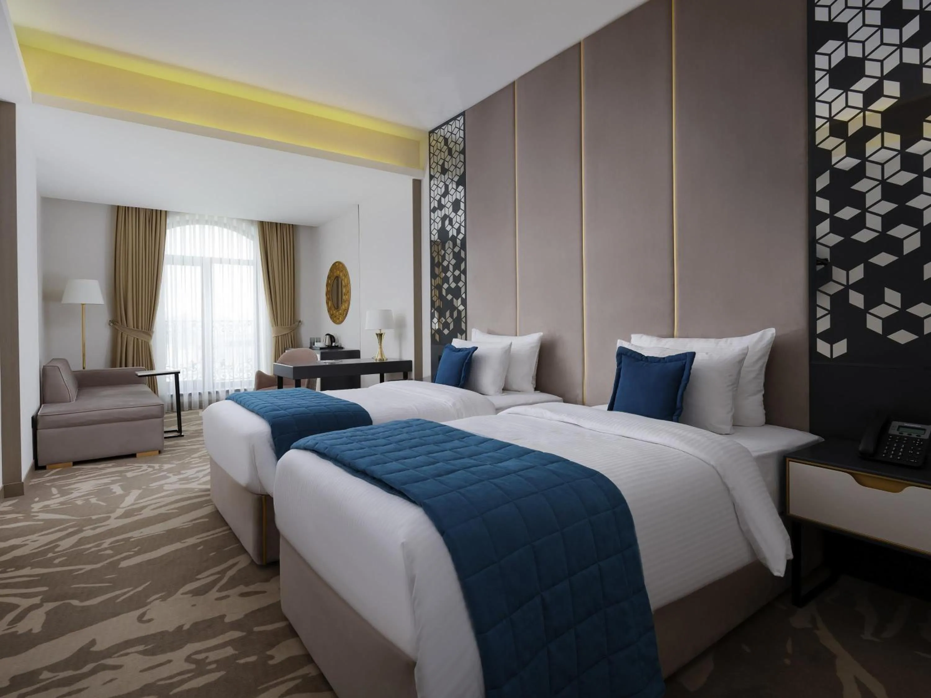 Bedroom, Bed in Mercure Tashkent South
