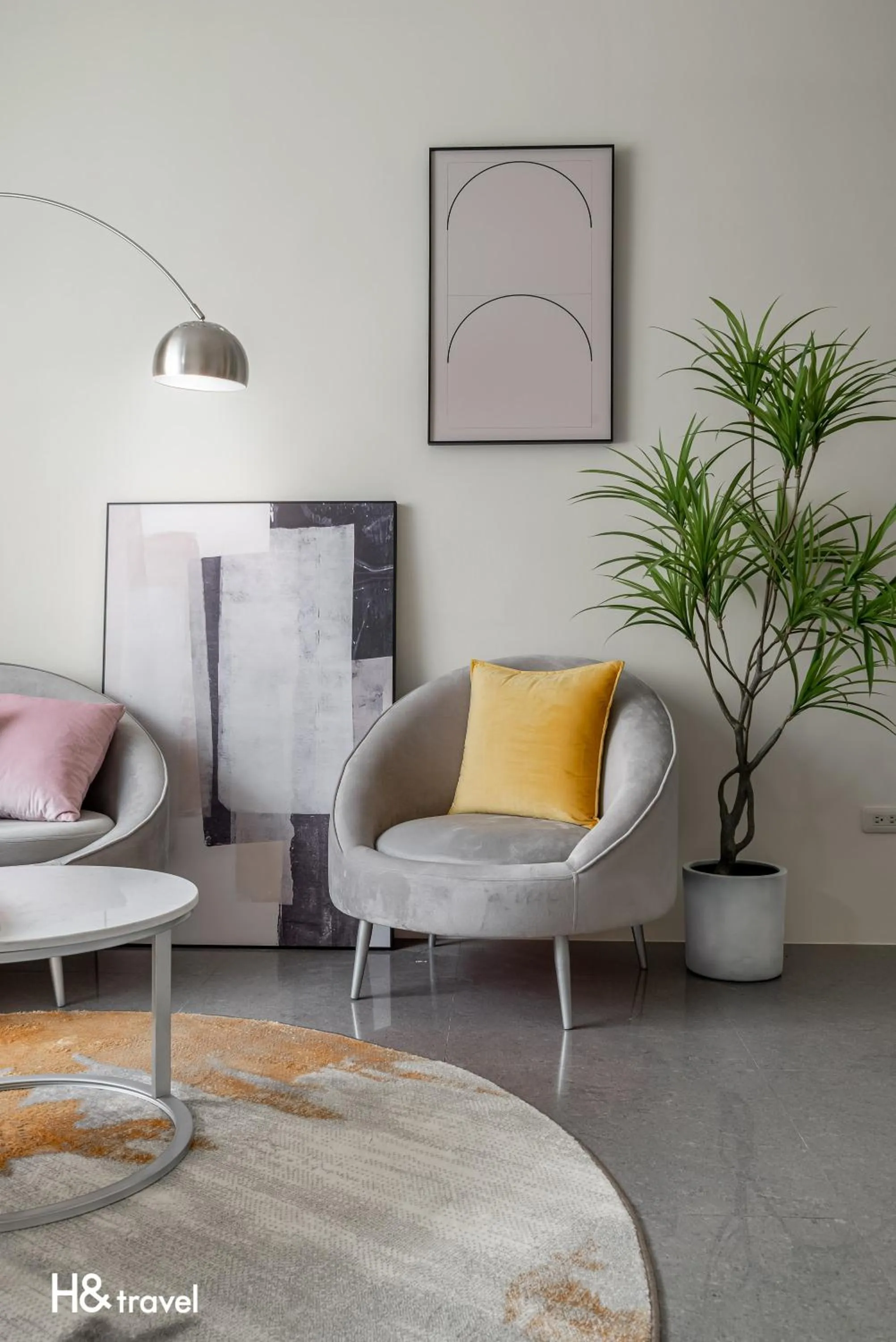 Living room in Taitung Feng Lin Resort Hotel