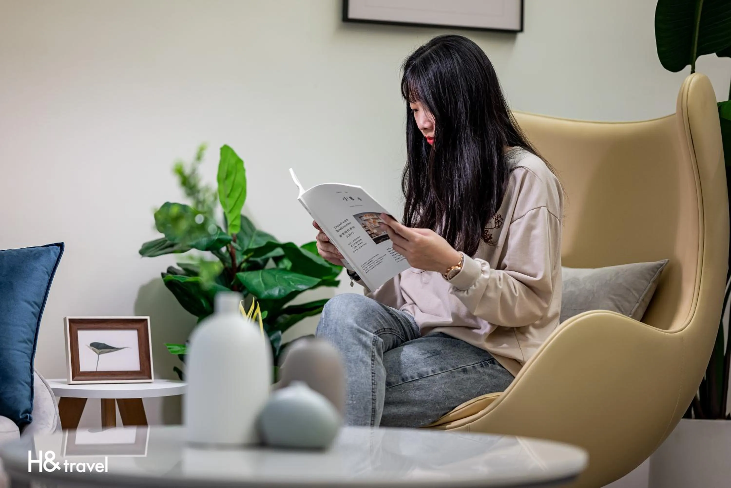 Seating area in Taitung Feng Lin Resort Hotel