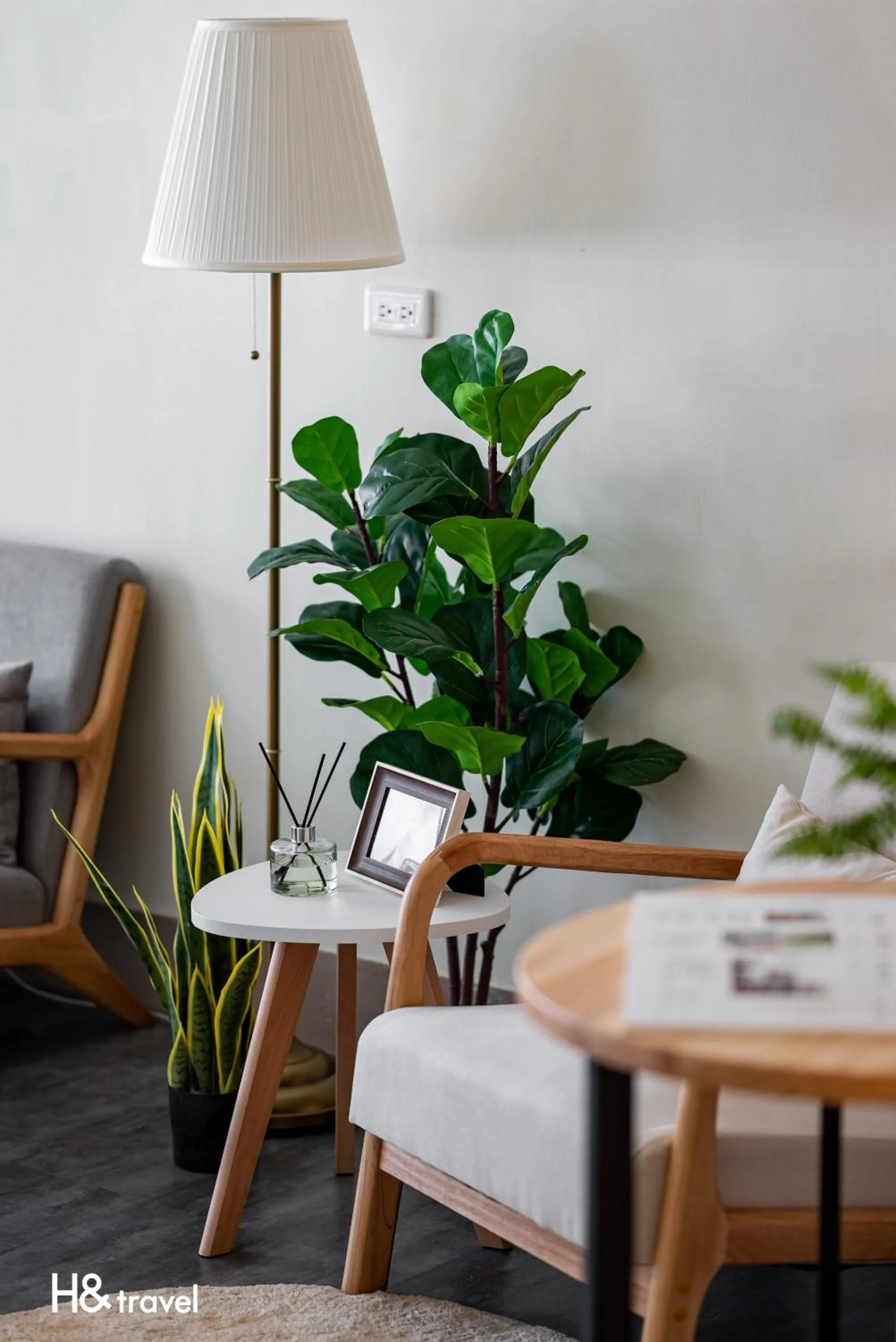Seating area in Taitung Feng Lin Resort Hotel