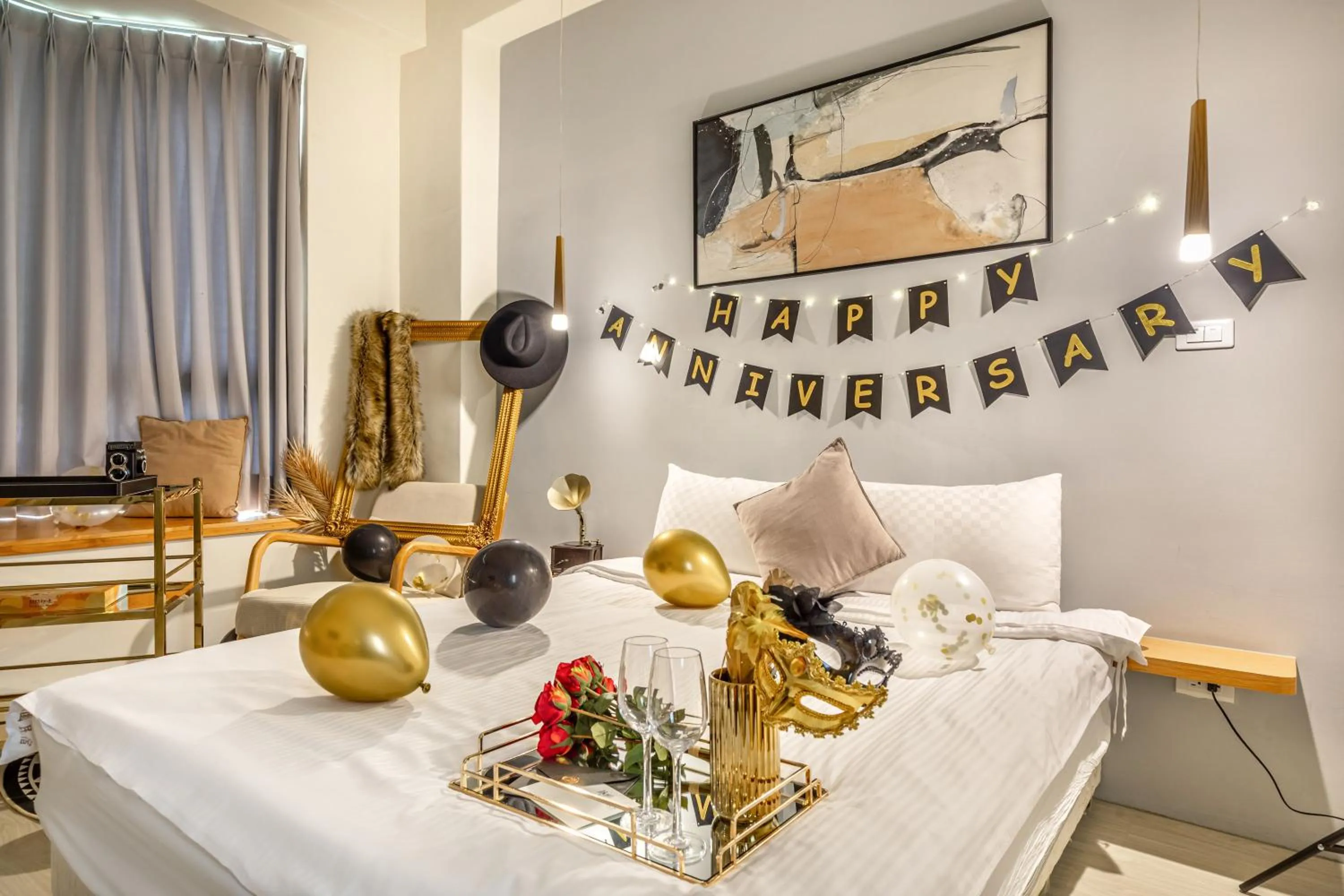 Bedroom, Bed in Taitung Feng Lin Resort Hotel