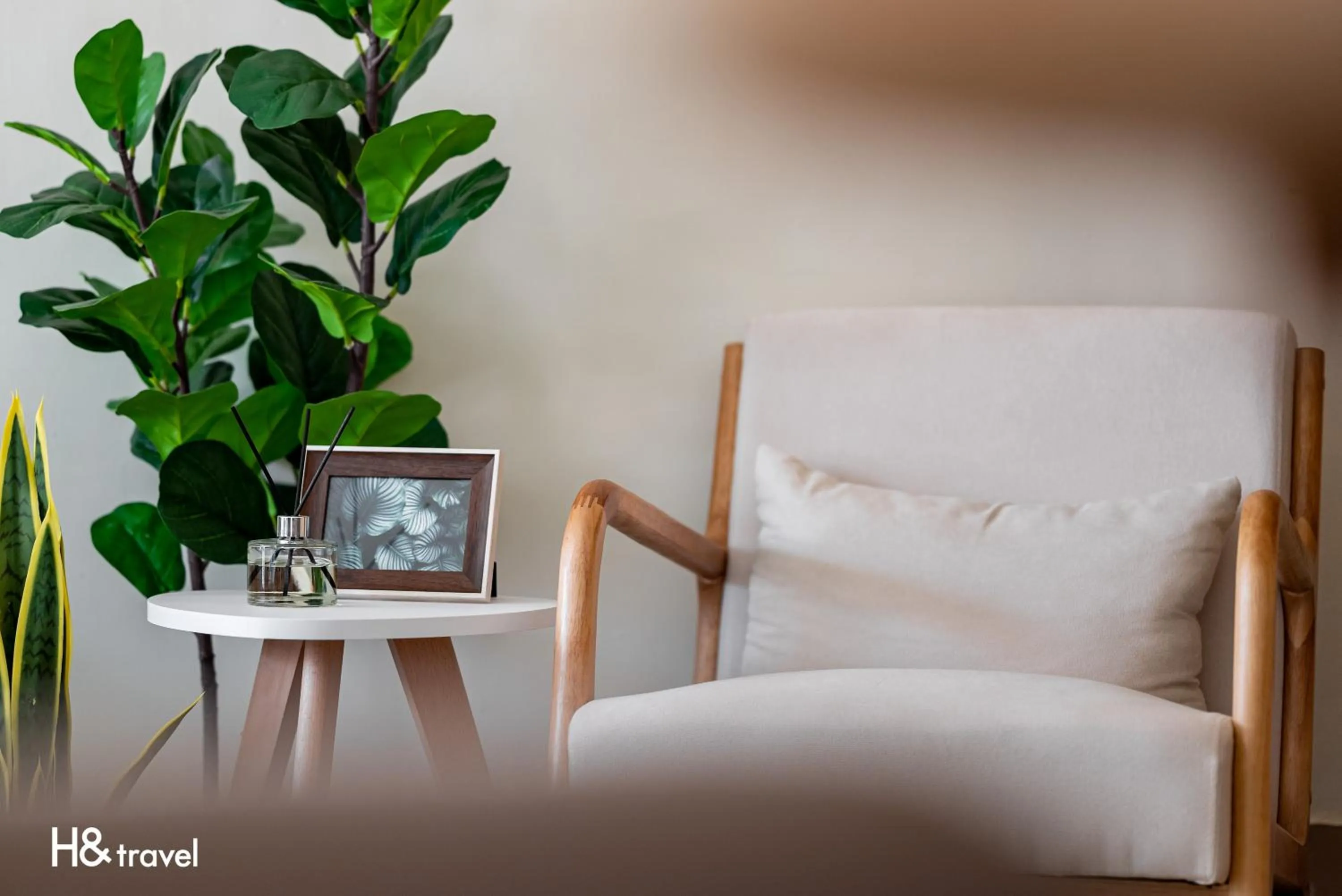 Seating area in Taitung Feng Lin Resort Hotel