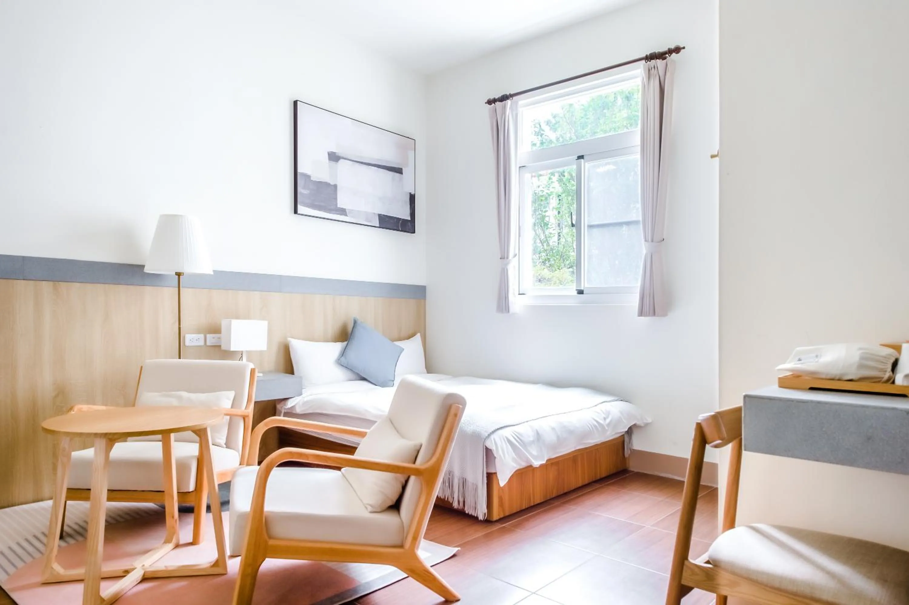 Bedroom, Bed in Taitung Feng Lin Resort Hotel