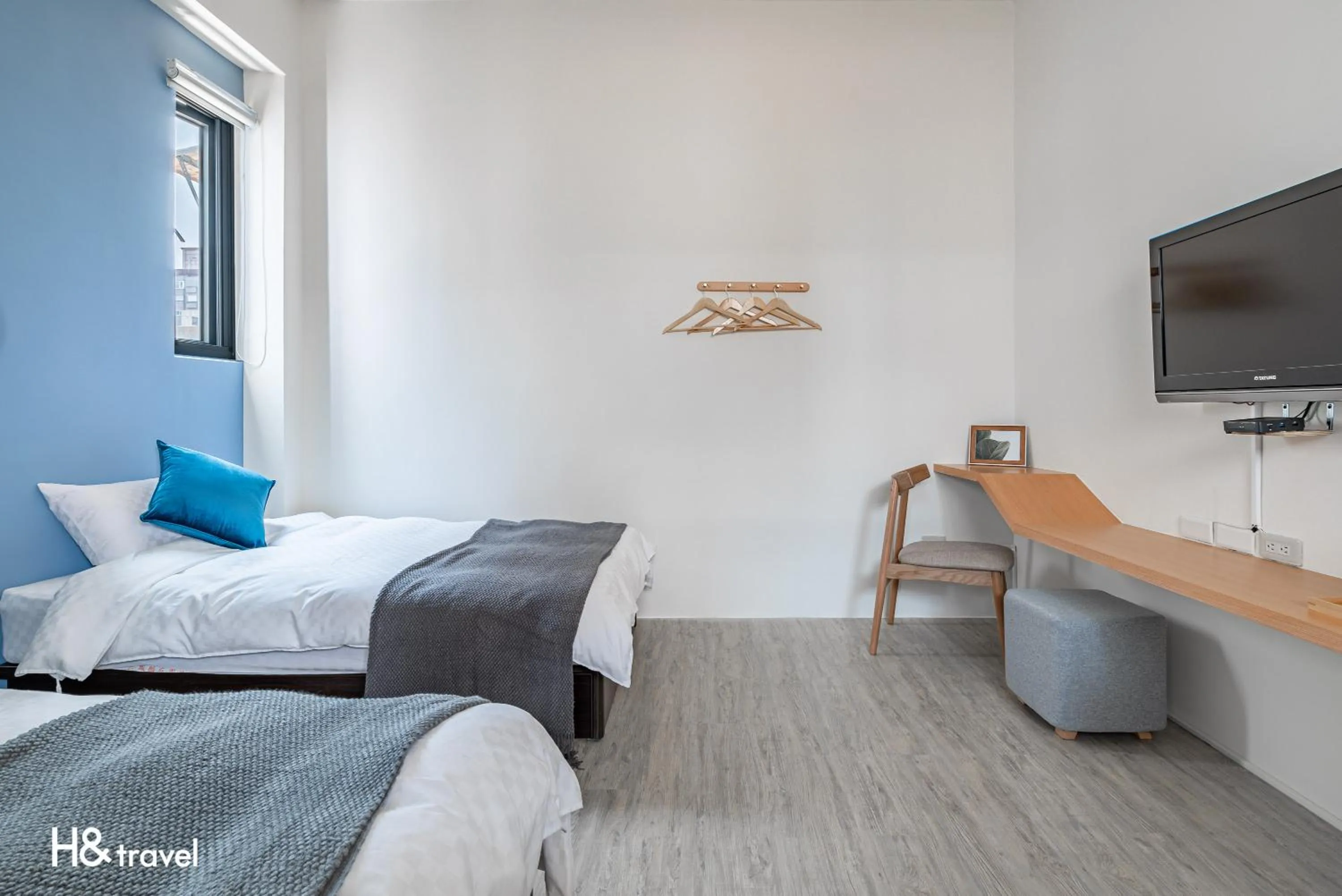 TV and multimedia, Bed in Taitung Feng Lin Resort Hotel