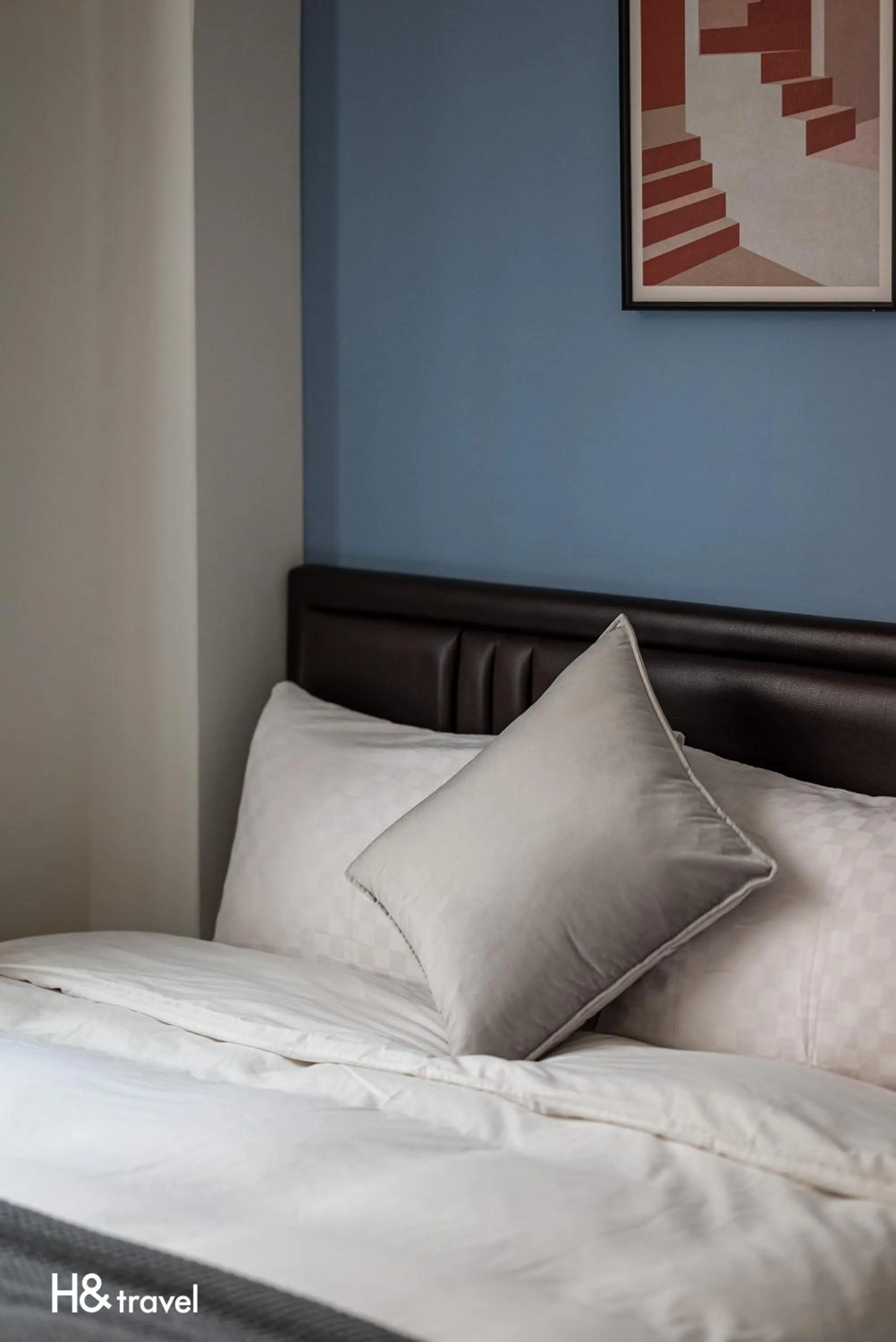 Bed in Taitung Feng Lin Resort Hotel