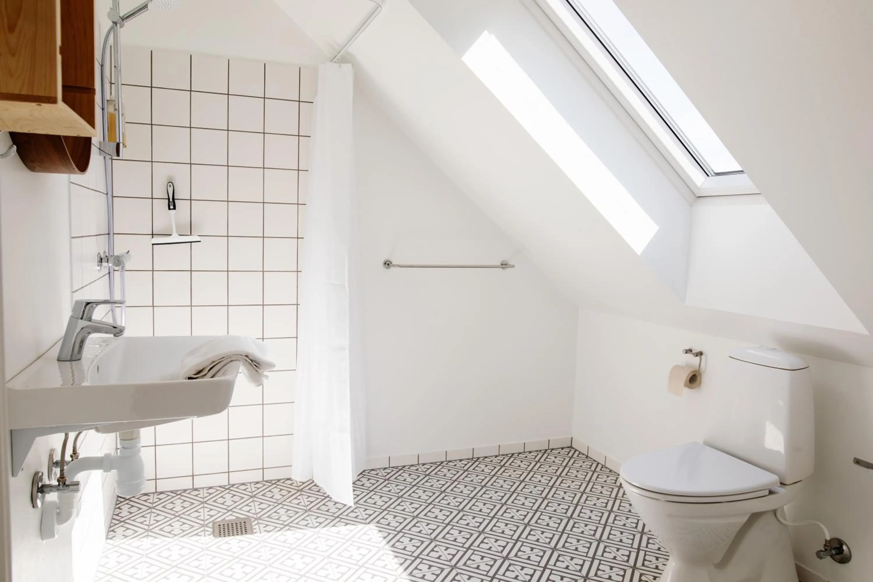 Bathroom in Kridthuset Stevns Klint