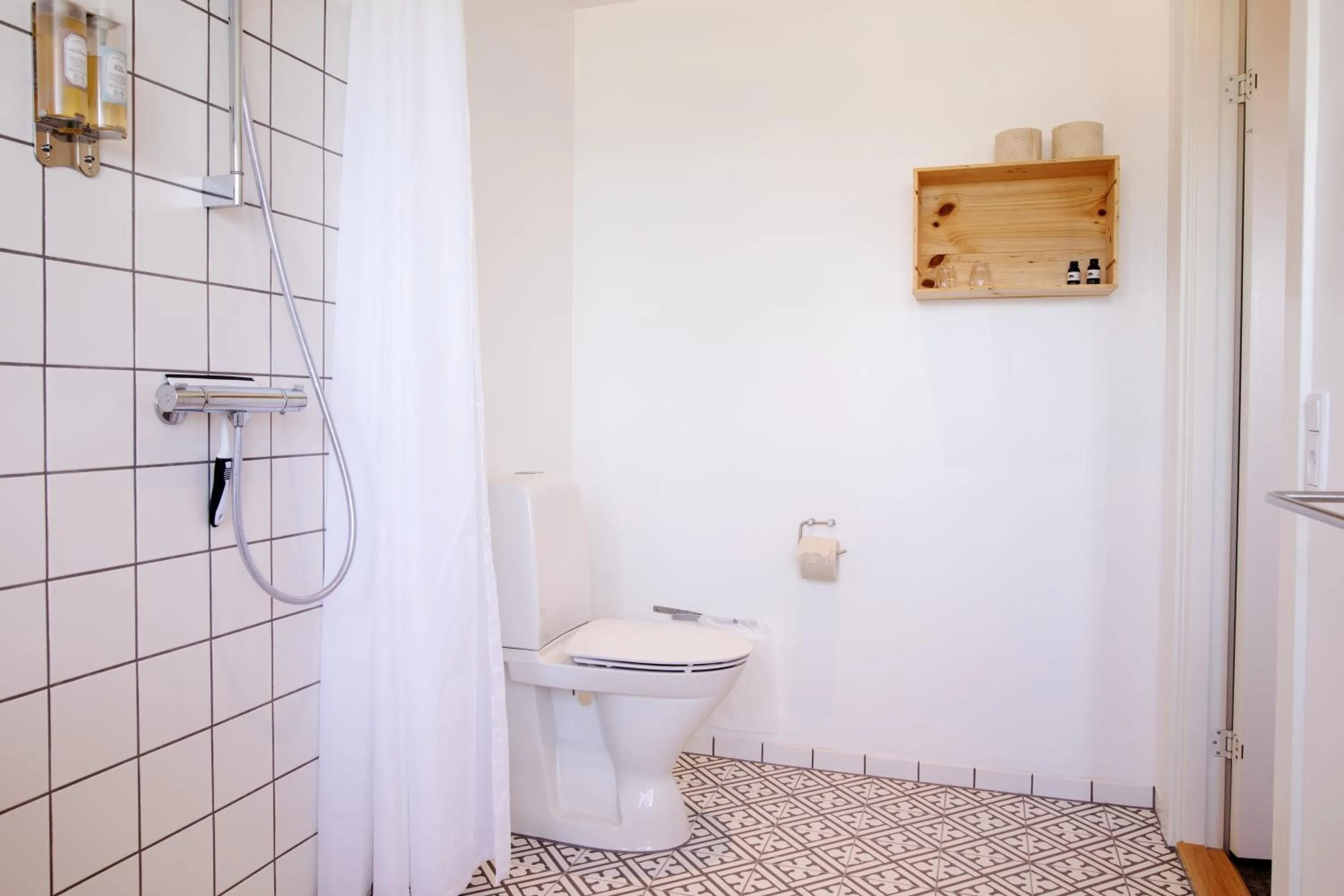 Bathroom in Kridthuset Stevns Klint