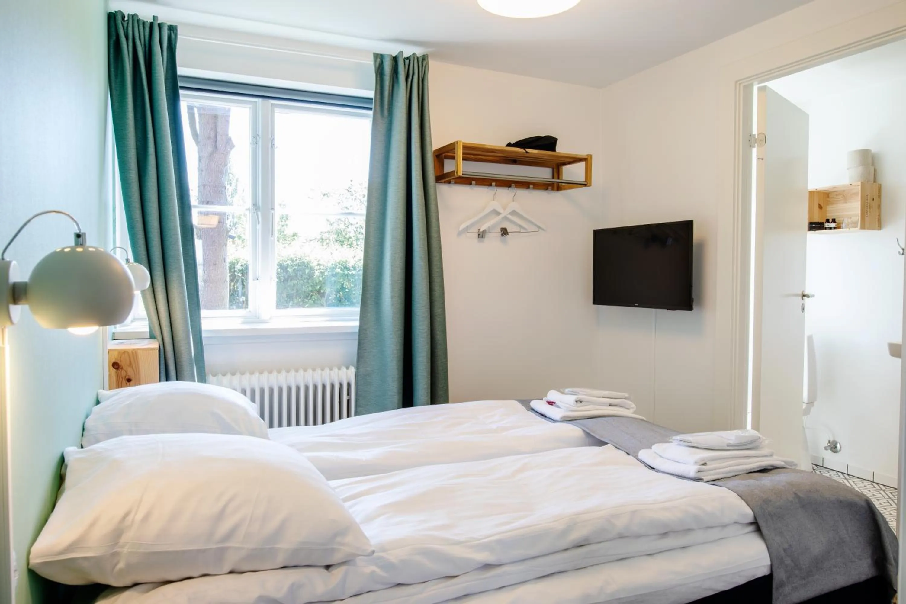 Bedroom, Bed in Kridthuset Stevns Klint