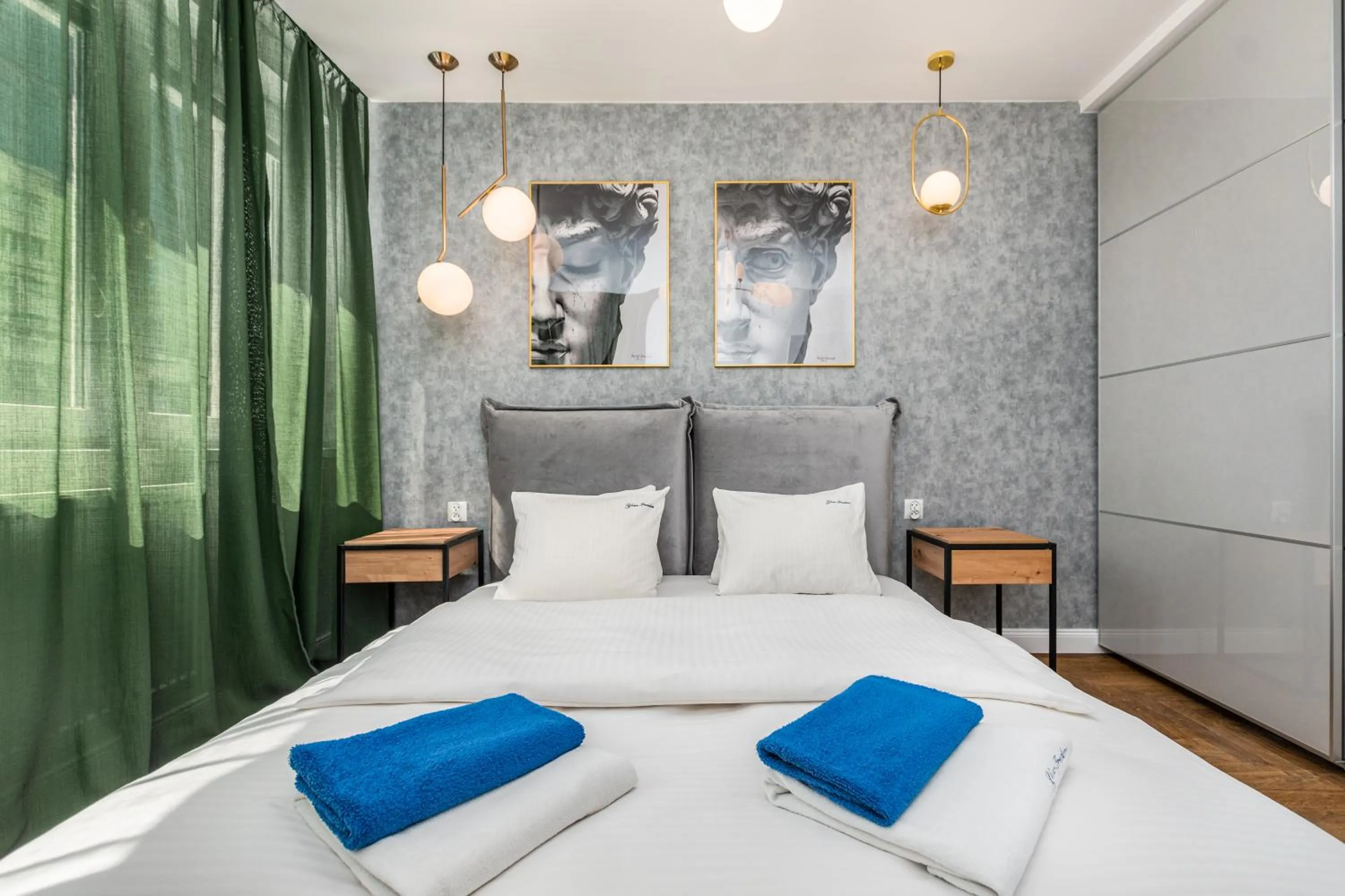 Bed in Apartament One by Your Freedom