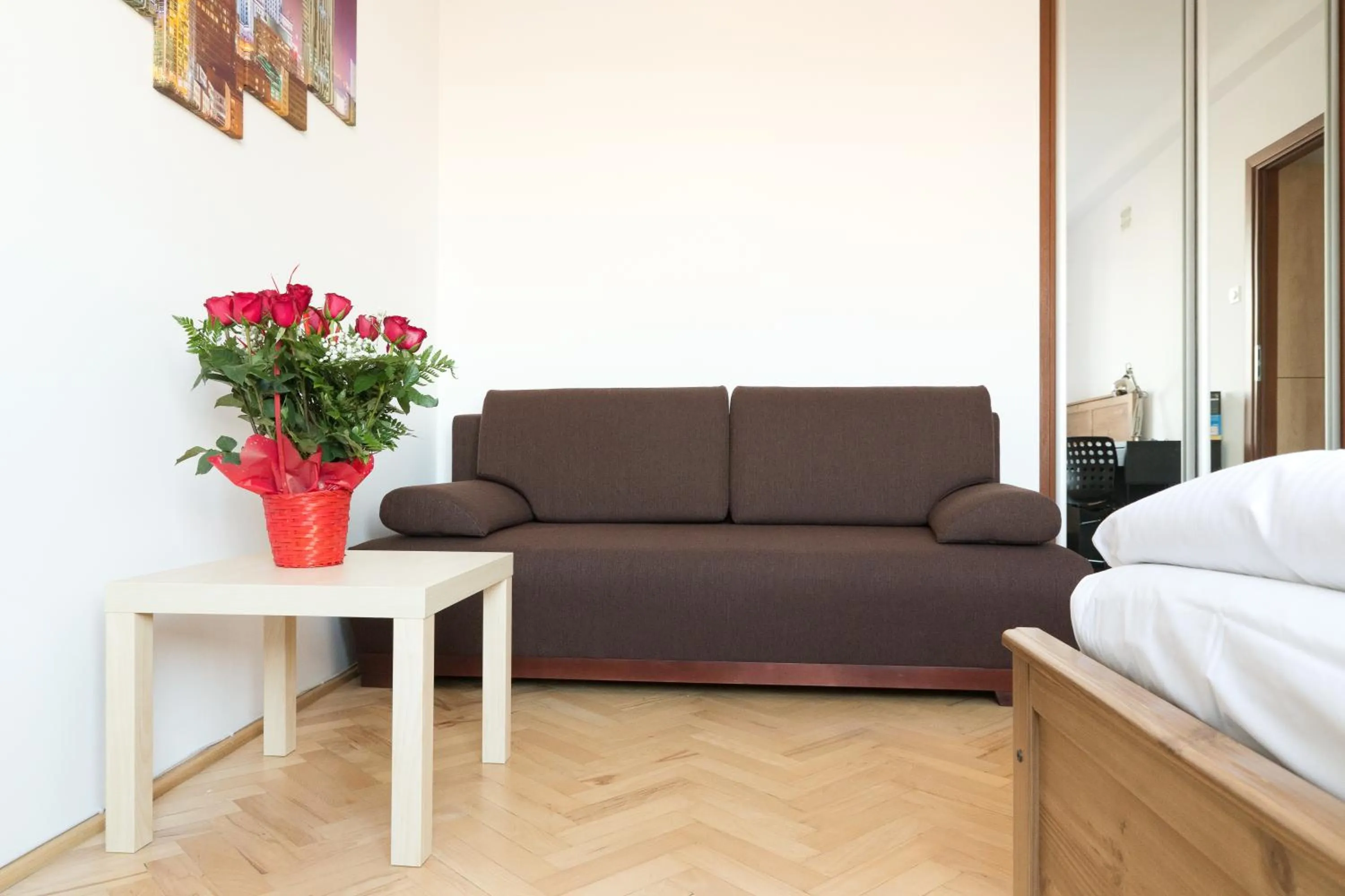 Bed in Apartament One by Your Freedom