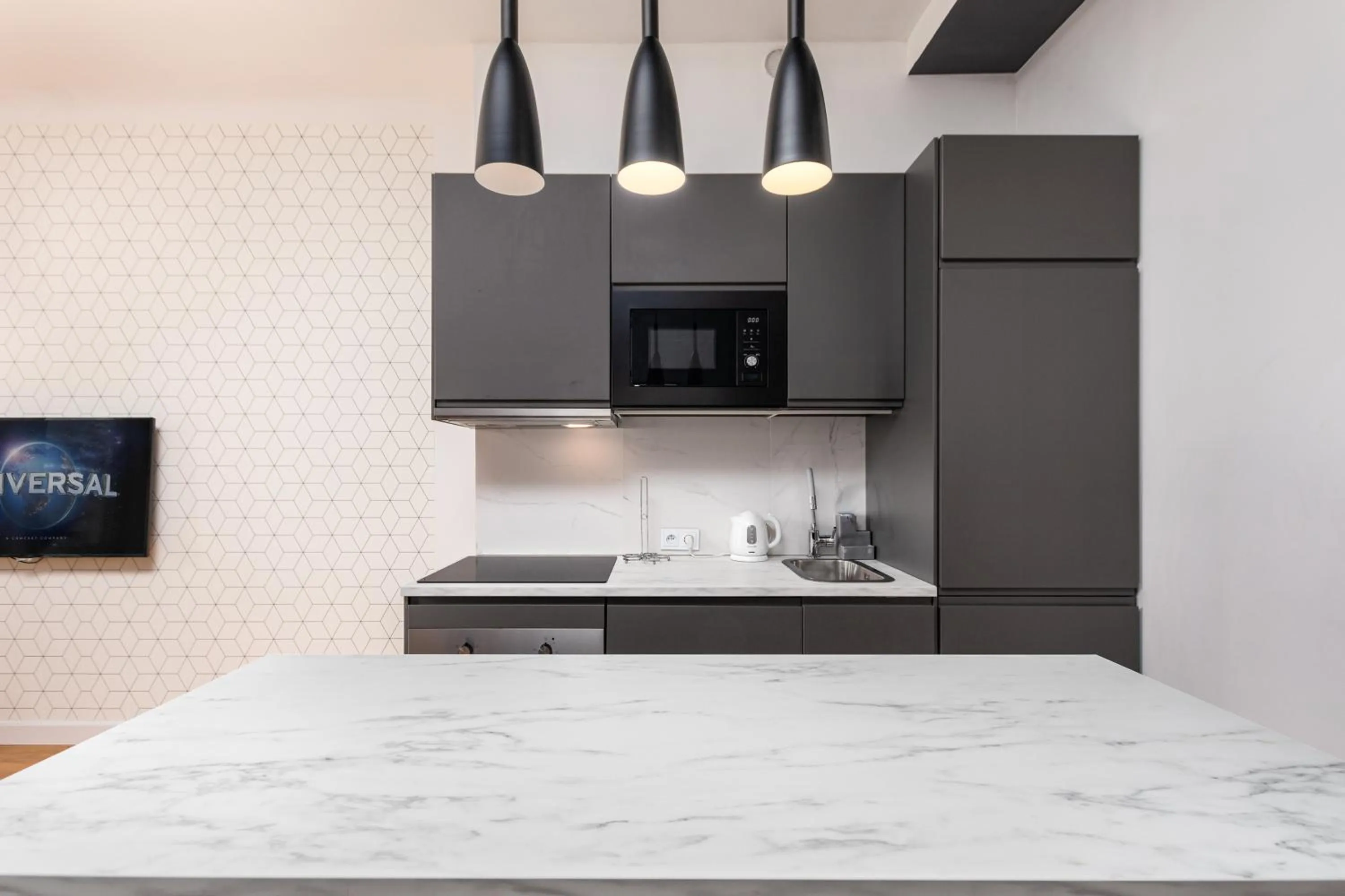 Kitchen or kitchenette in Apartament One by Your Freedom