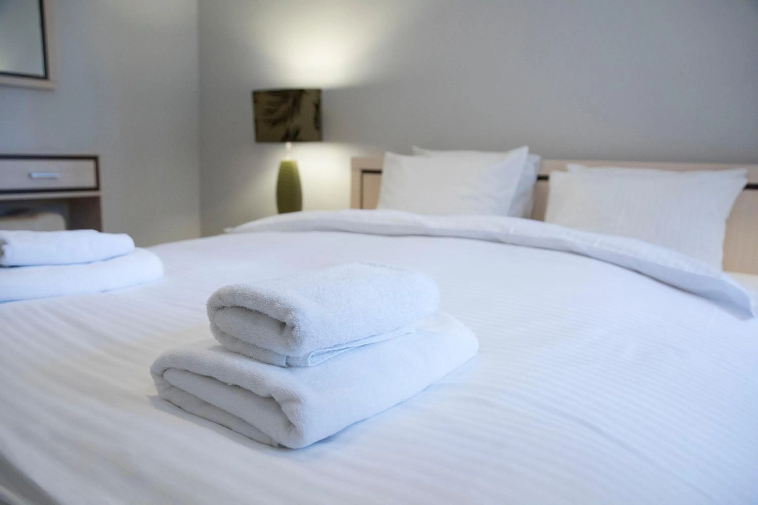 Bed in Apartament One by Your Freedom