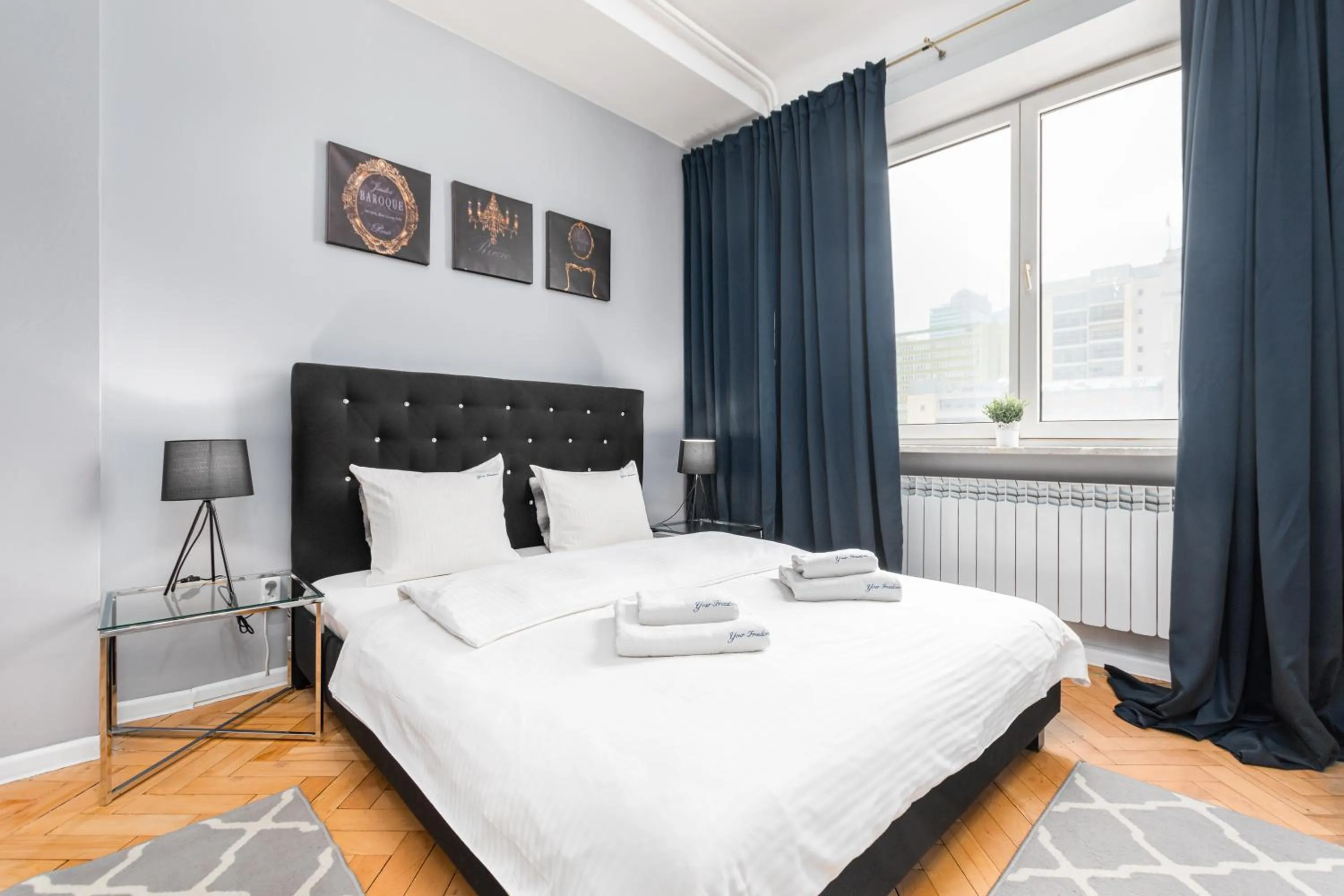 Bed in Apartament One by Your Freedom